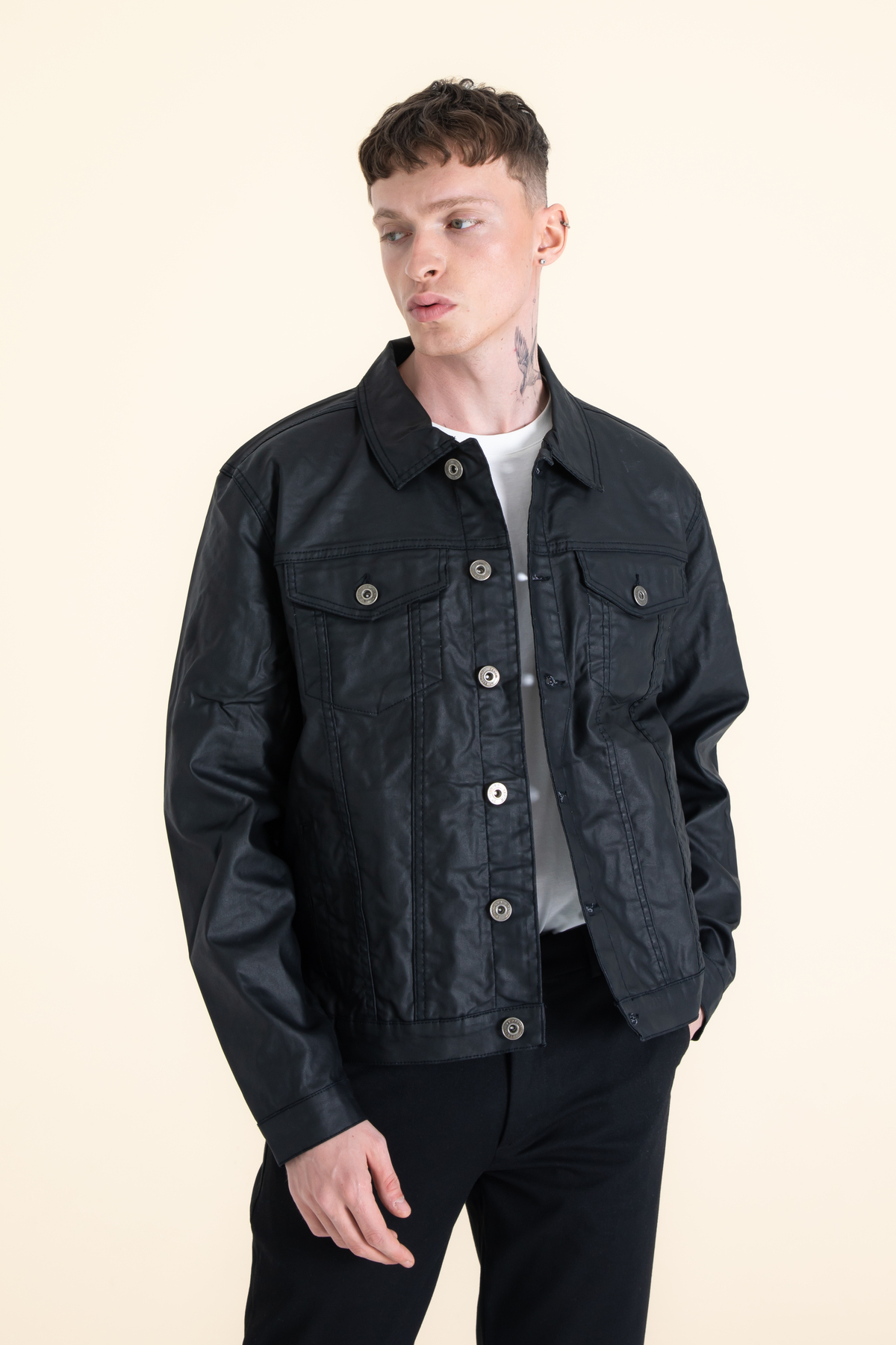 AESTHETIC TEXTILE  DERİ CEKET - Görsel 6