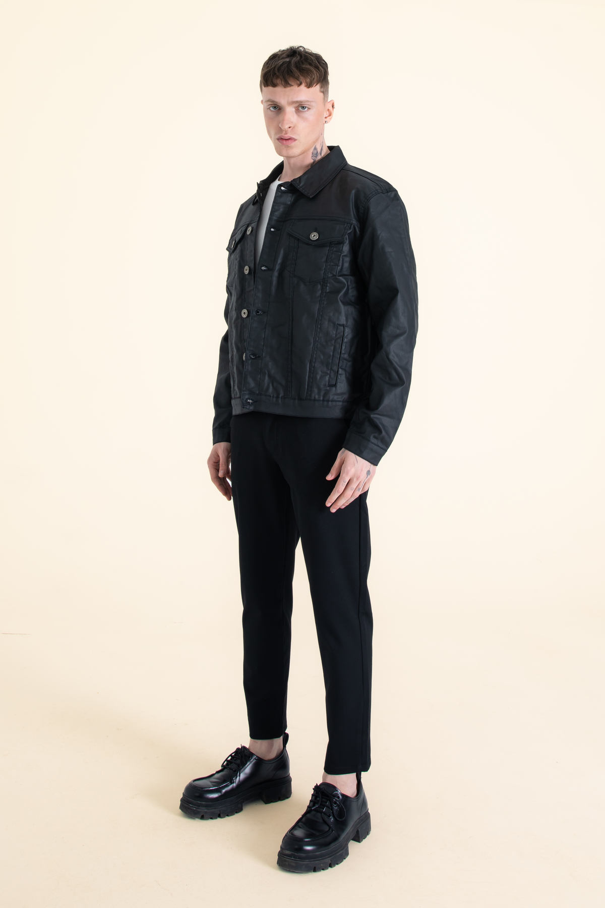 AESTHETIC TEXTILE  DERİ CEKET - Görsel 2