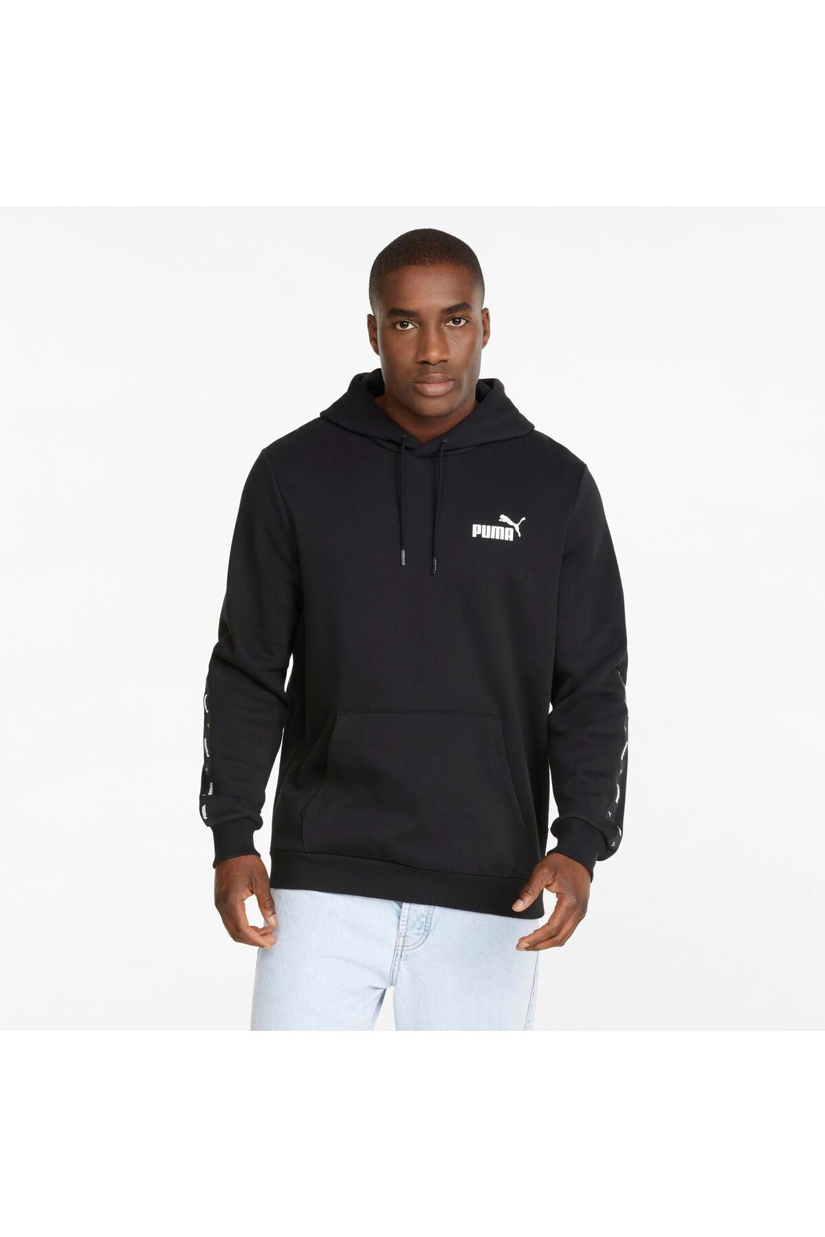 Puma-PUMA men's ESS+ TAPE HOODIE sweatshirt - 84904001 3