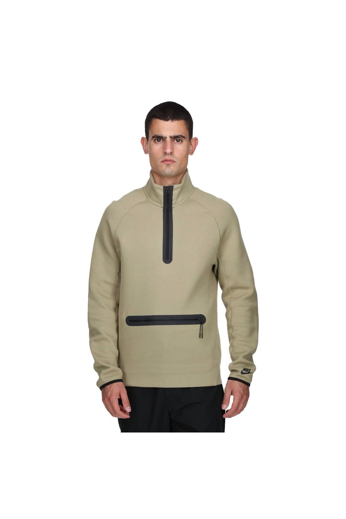 Nike Bluza Trening Nike Pentru Barbati Tch Flc Hz Top - Masculin - M
