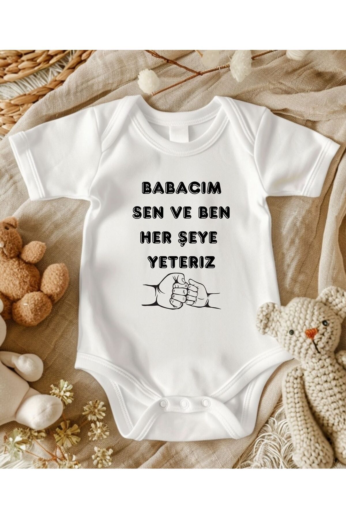 lupi yazılı zıbın hediye yenidoğan anne baba hala yenge amca dayıya