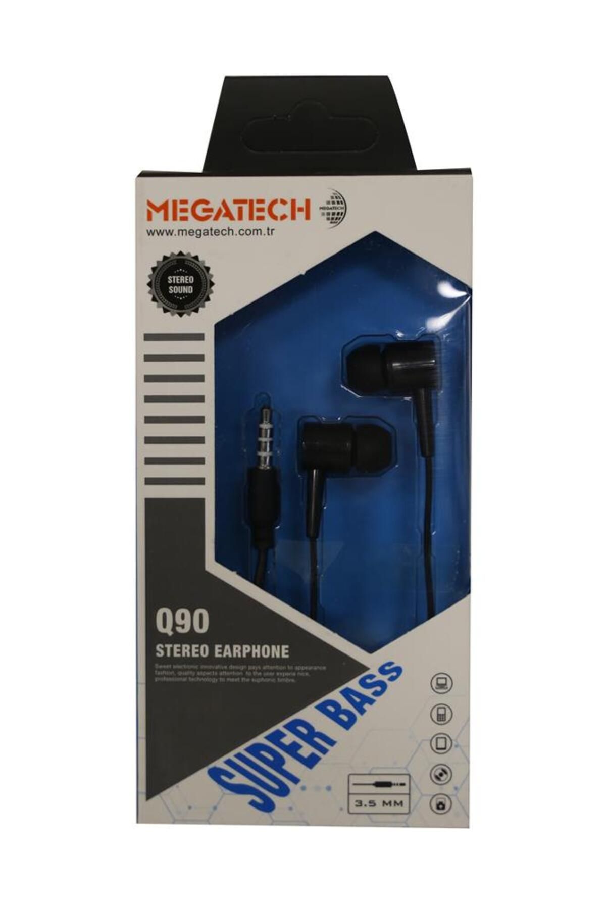 OEM Megatech Mavi Mikrofonlu Kulaklık