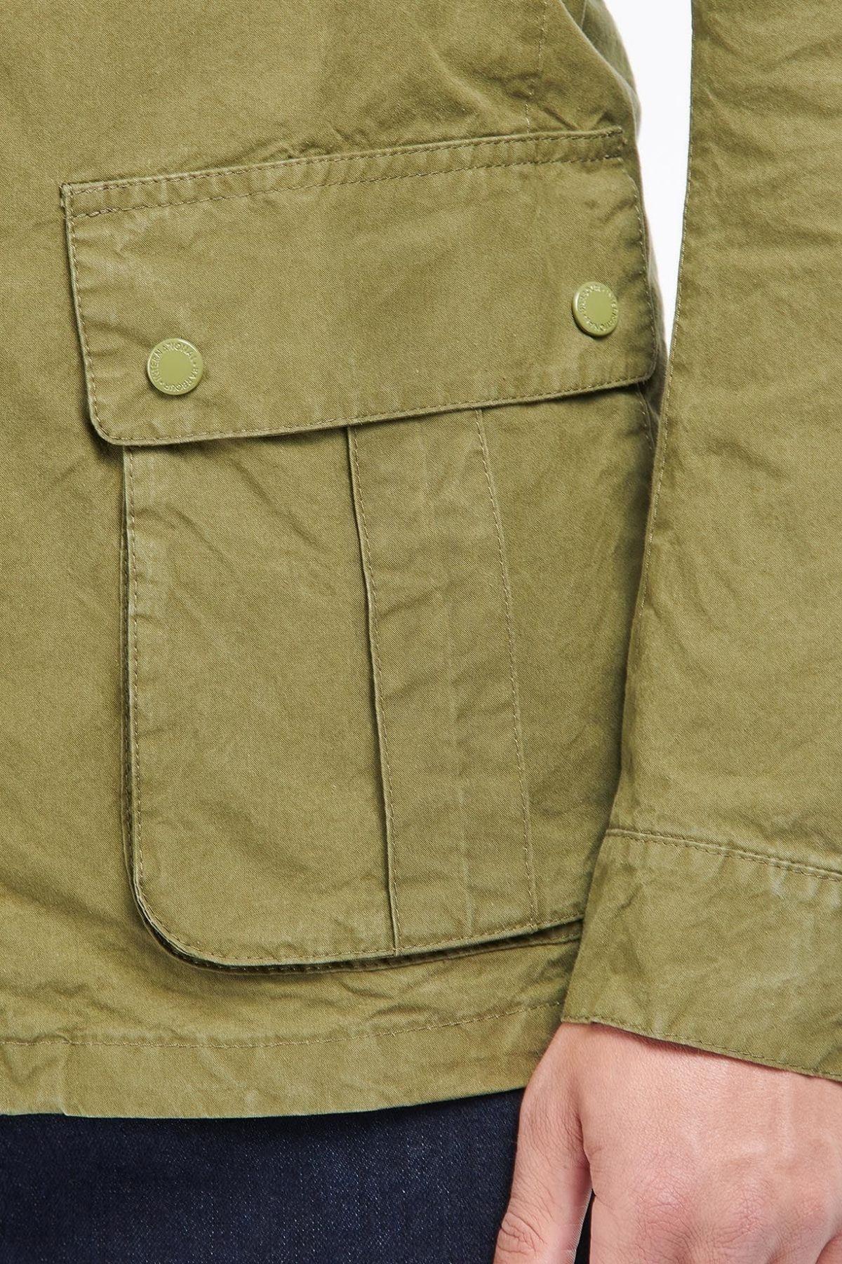 کاپشن مردانه راسته آستین بلند | باربور Barbour MCA0667-GN311 - تصویر 6