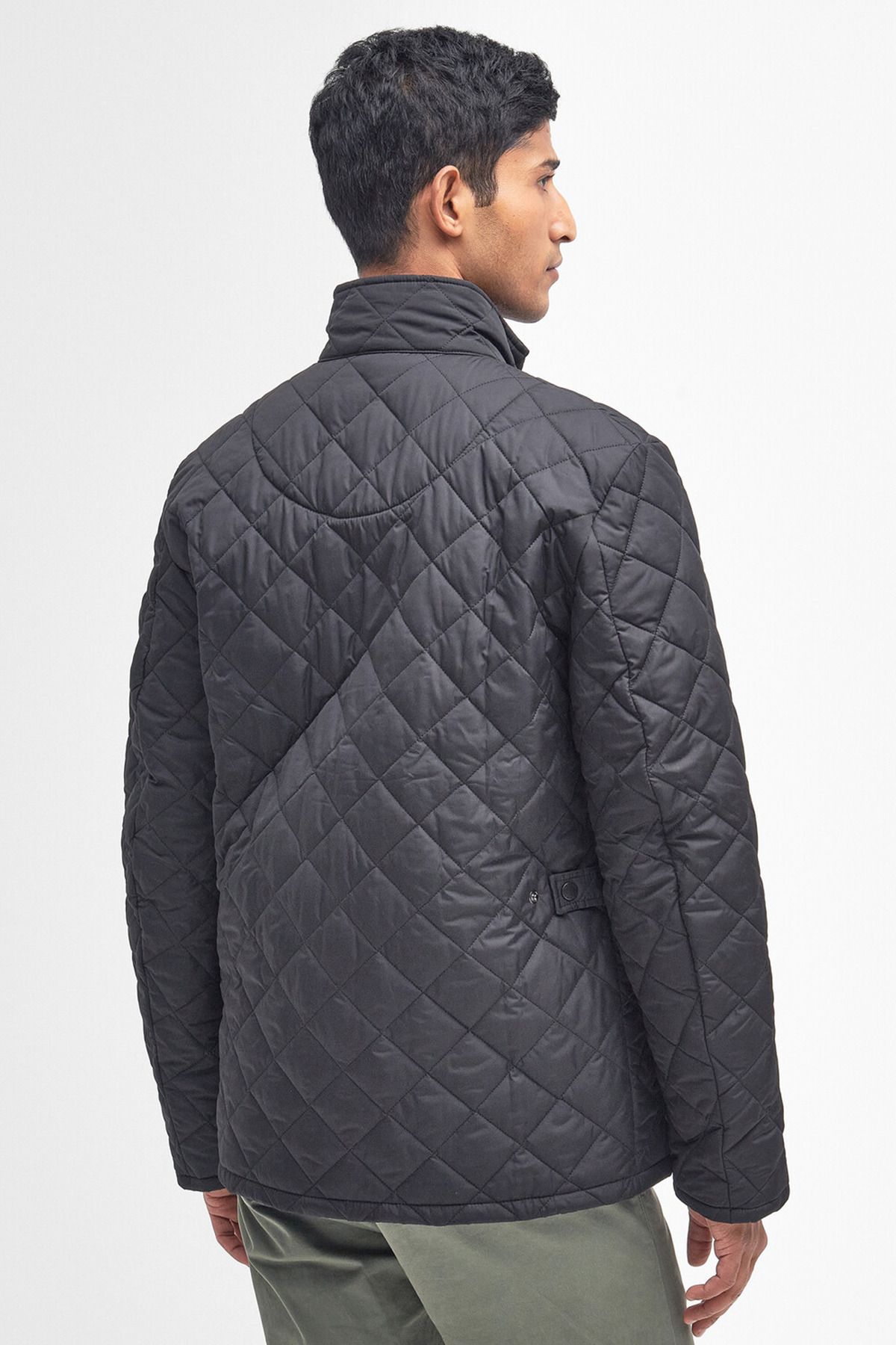 کاپشن مشکی مردانه ژاکت چلسی کاپیتون BK11 سیاه Barbour