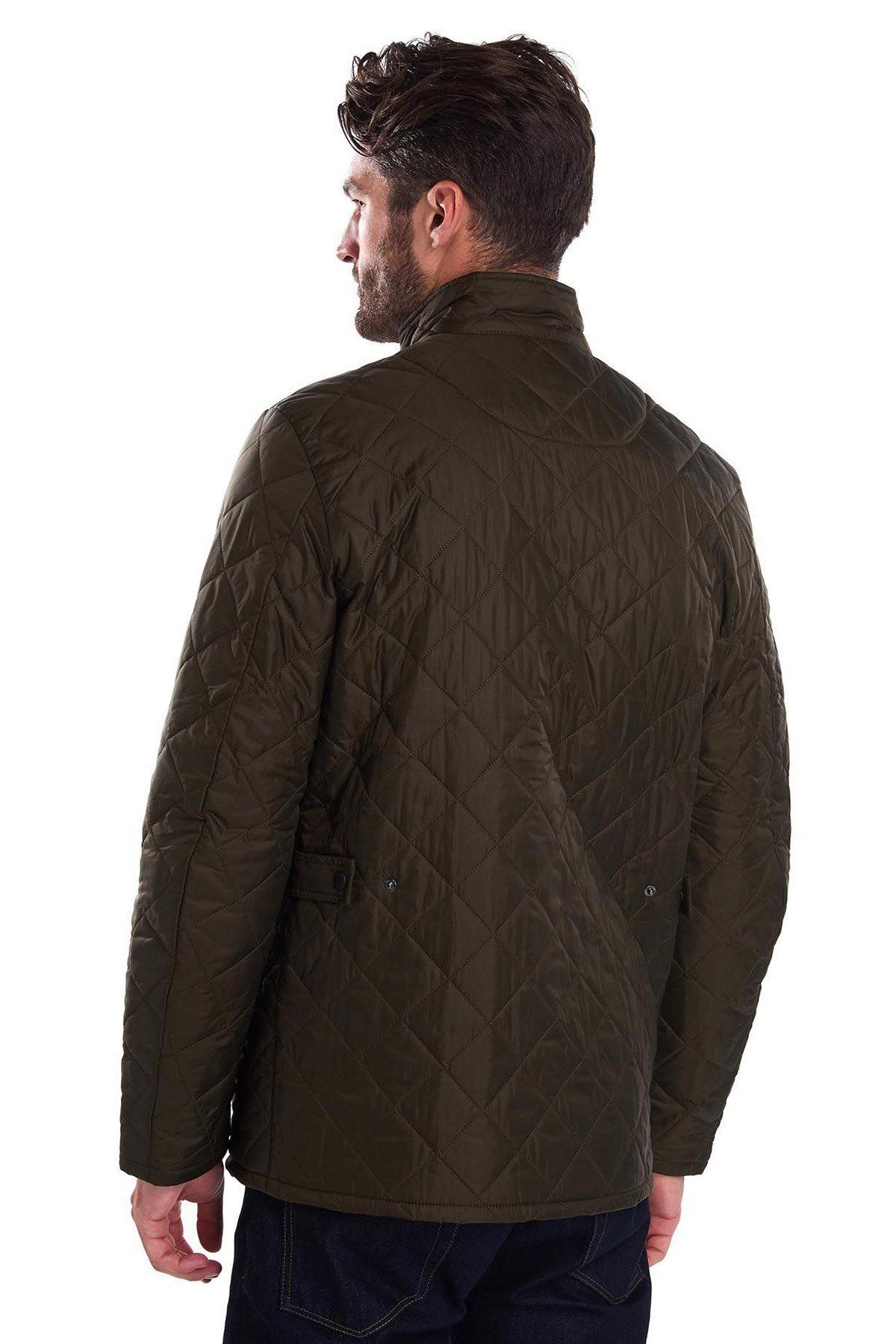کت سبز مردانه جلیقه چلسی وزن OL52 زیتون Barbour