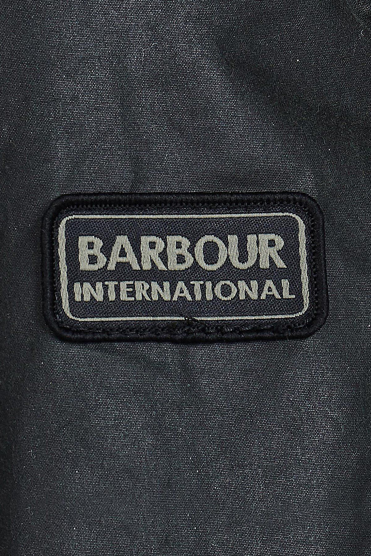 کاپشن مشکی مردانه B.INTL DUKE OIL SG91 SAGE Barbour