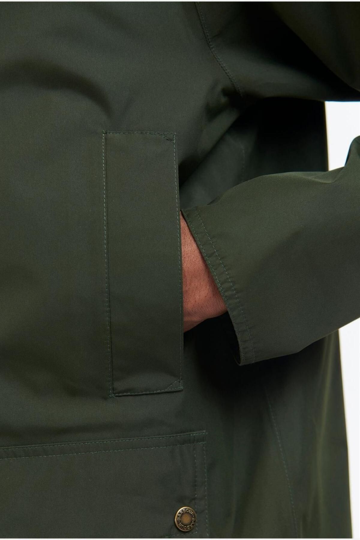 کاپشن سبز مردانه ژاکت SG71 SAGE اورجینال Barbour