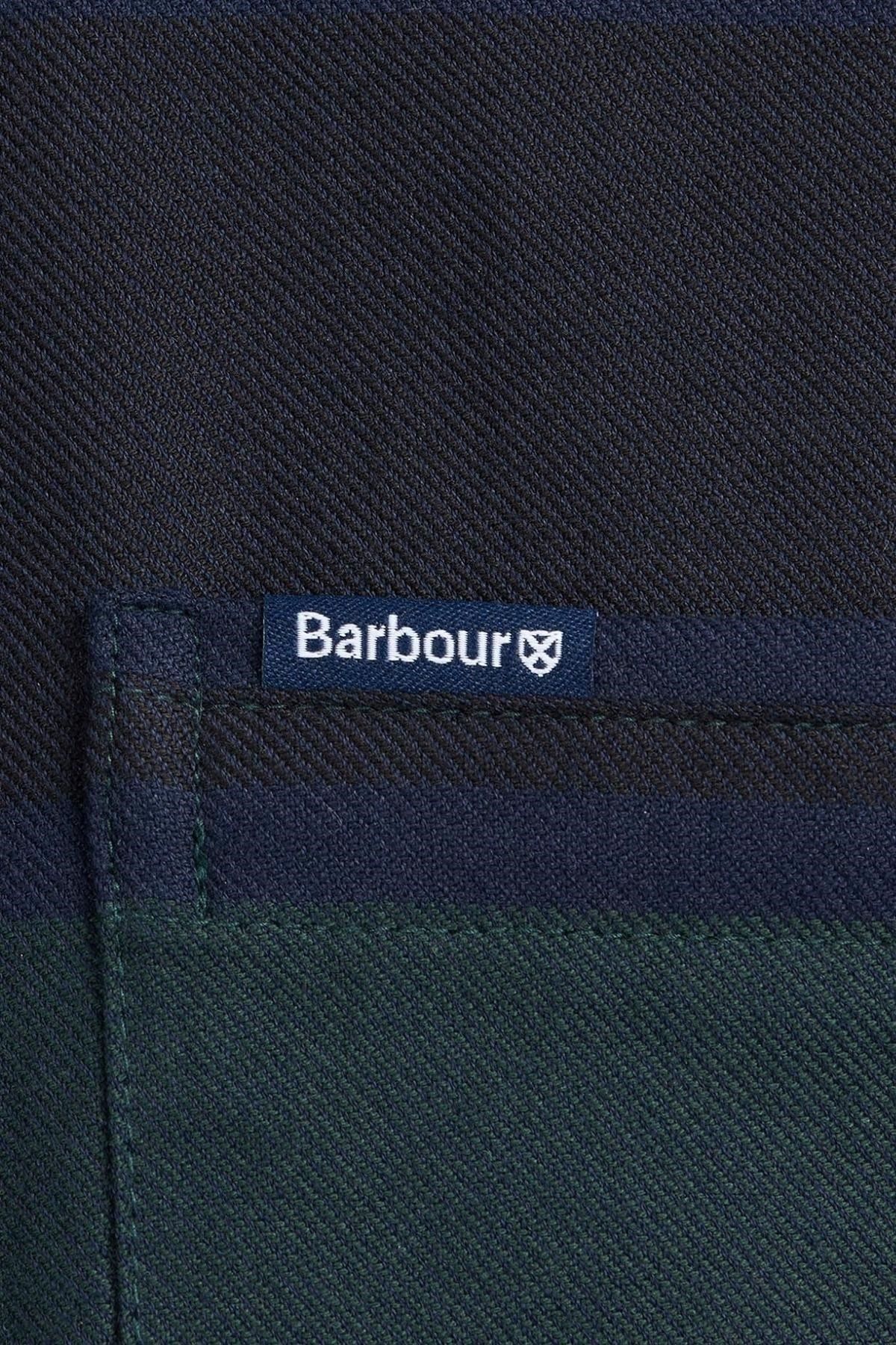 پیراهن / بلوز دکمه دار مشکی مردانه خیاطی TN55 اورجینال Barbour