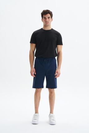 Arma Erkek Lacivert Regular Fit Basic Süprem % 100 Pamuk Cepli Şort Y29504279002