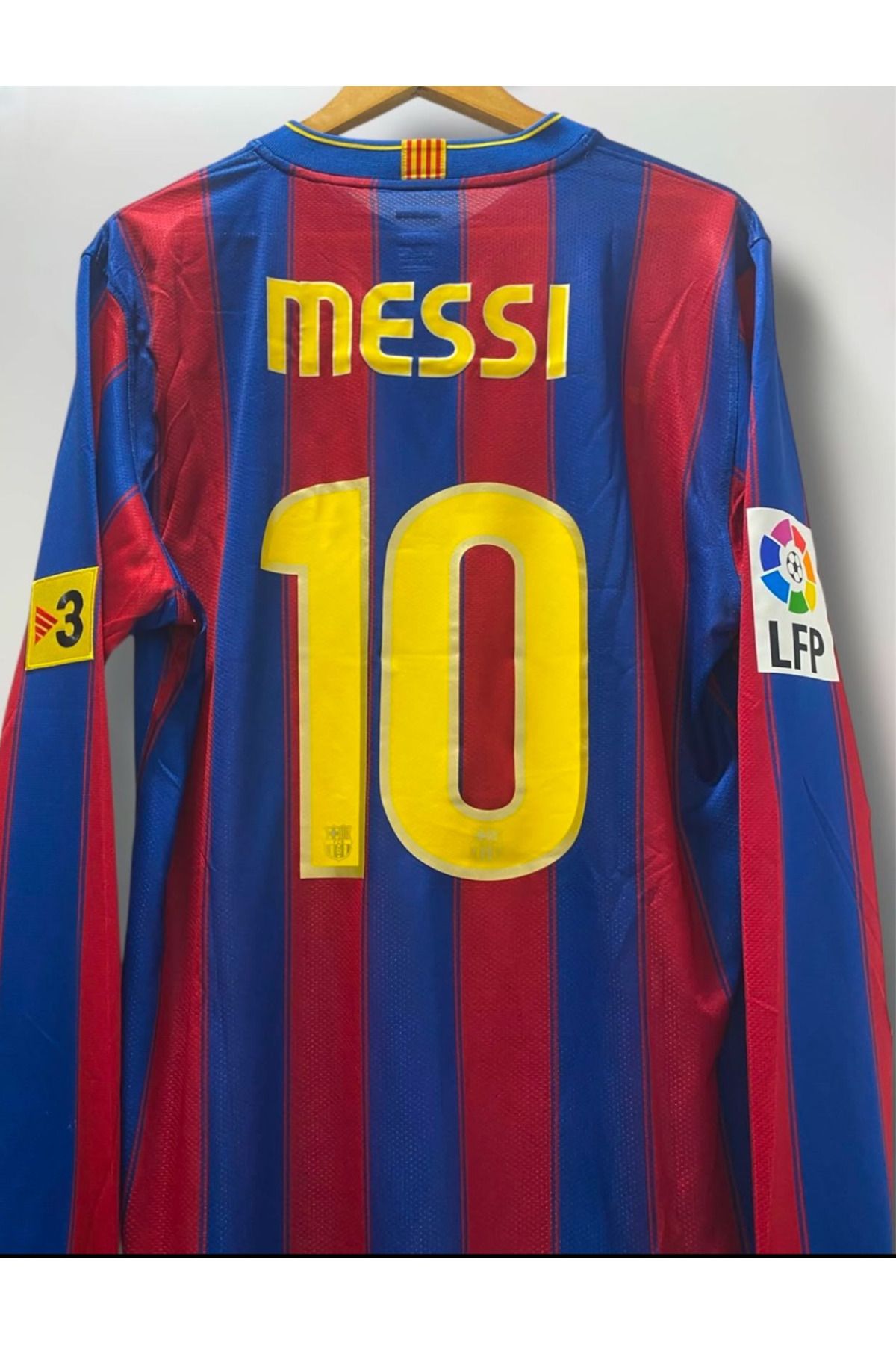 Legent Lady-Messi̇ Barça Long Arm Jersey Retro Nostalgia 554245 2