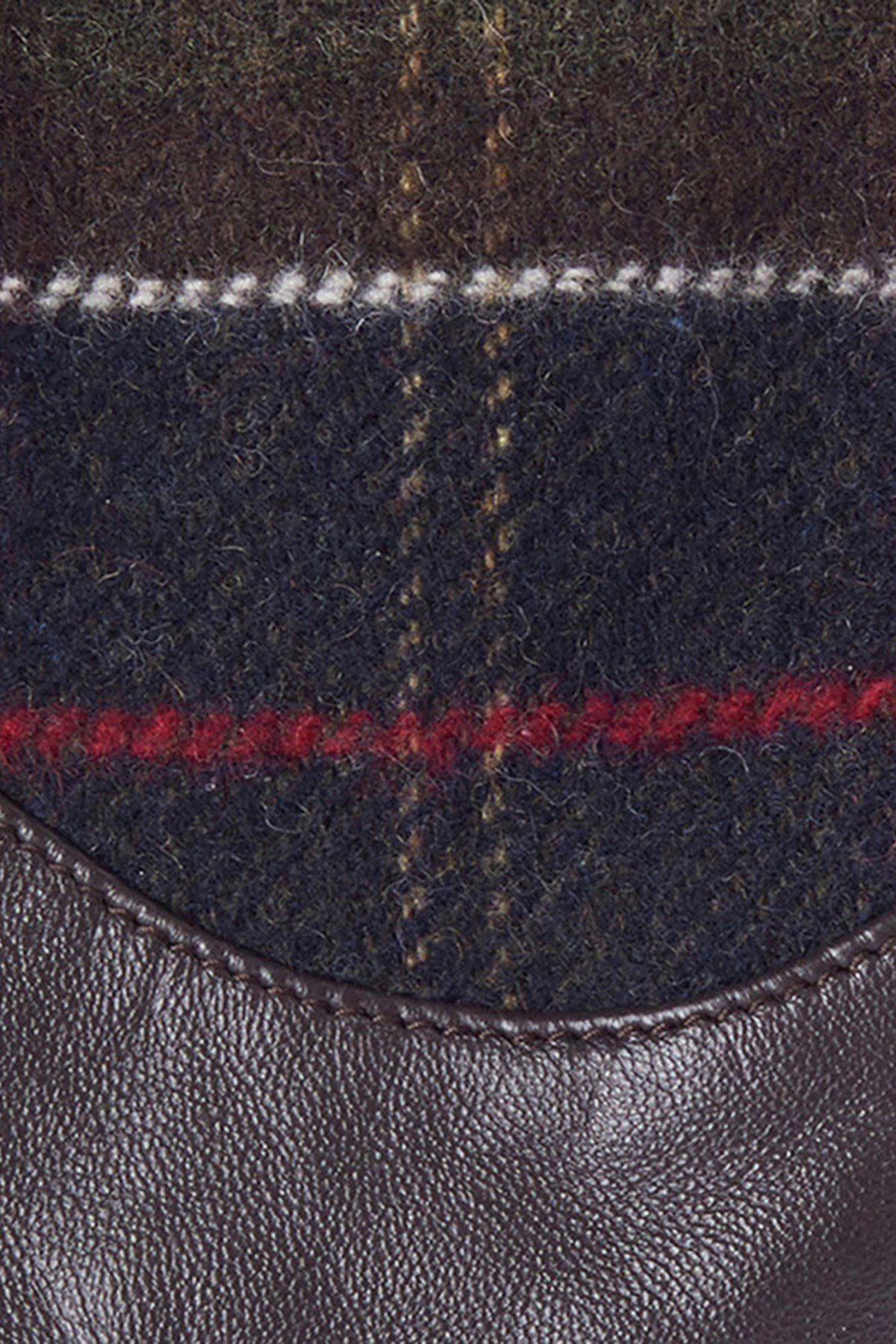 دستکش چند رنگ زنانه تارتان BR71 MIN. اورجینال Barbour