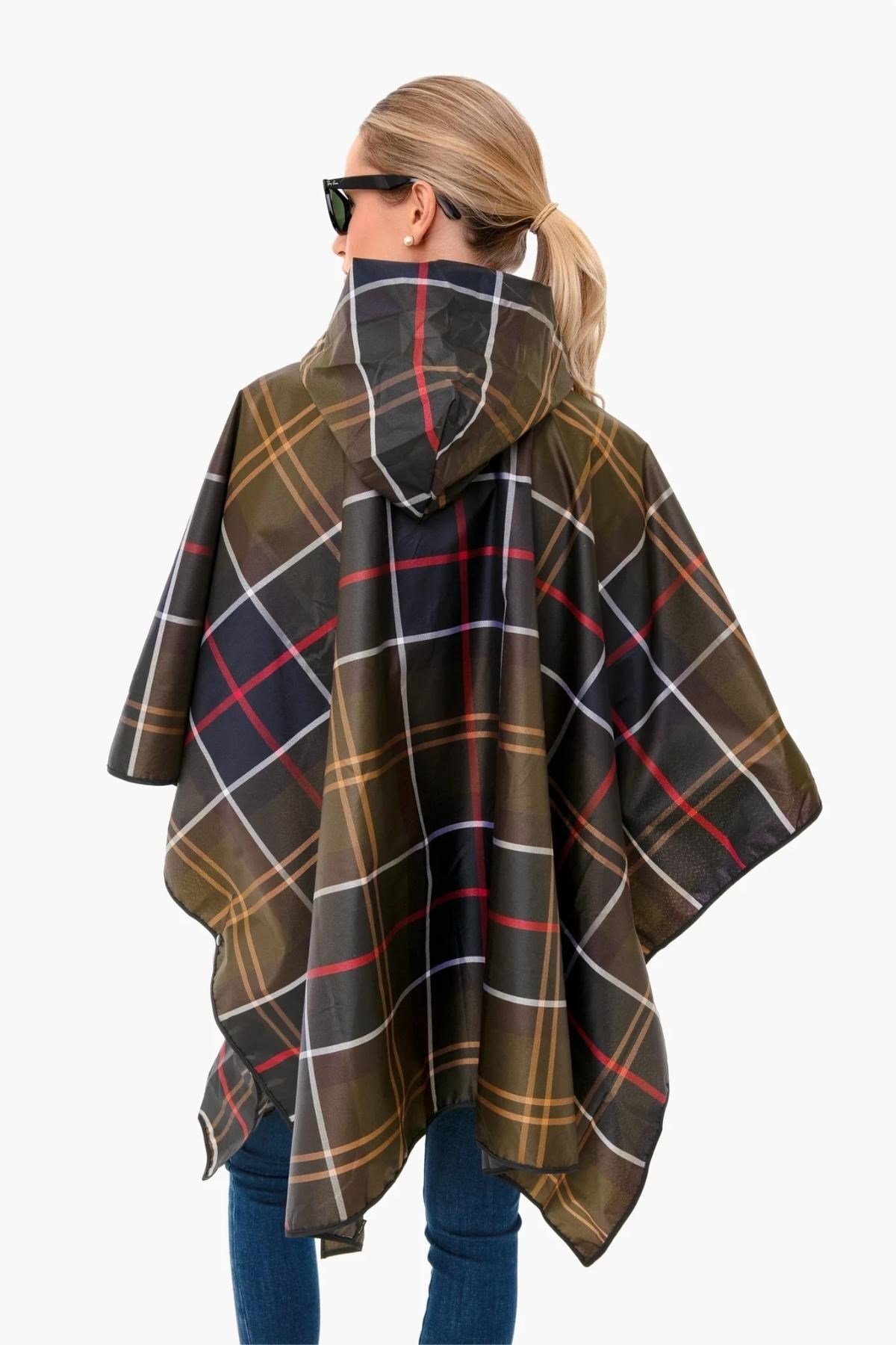 پانچو زنانه طرح دار | باربور Barbour UAC0214-C06 - تصویر 6