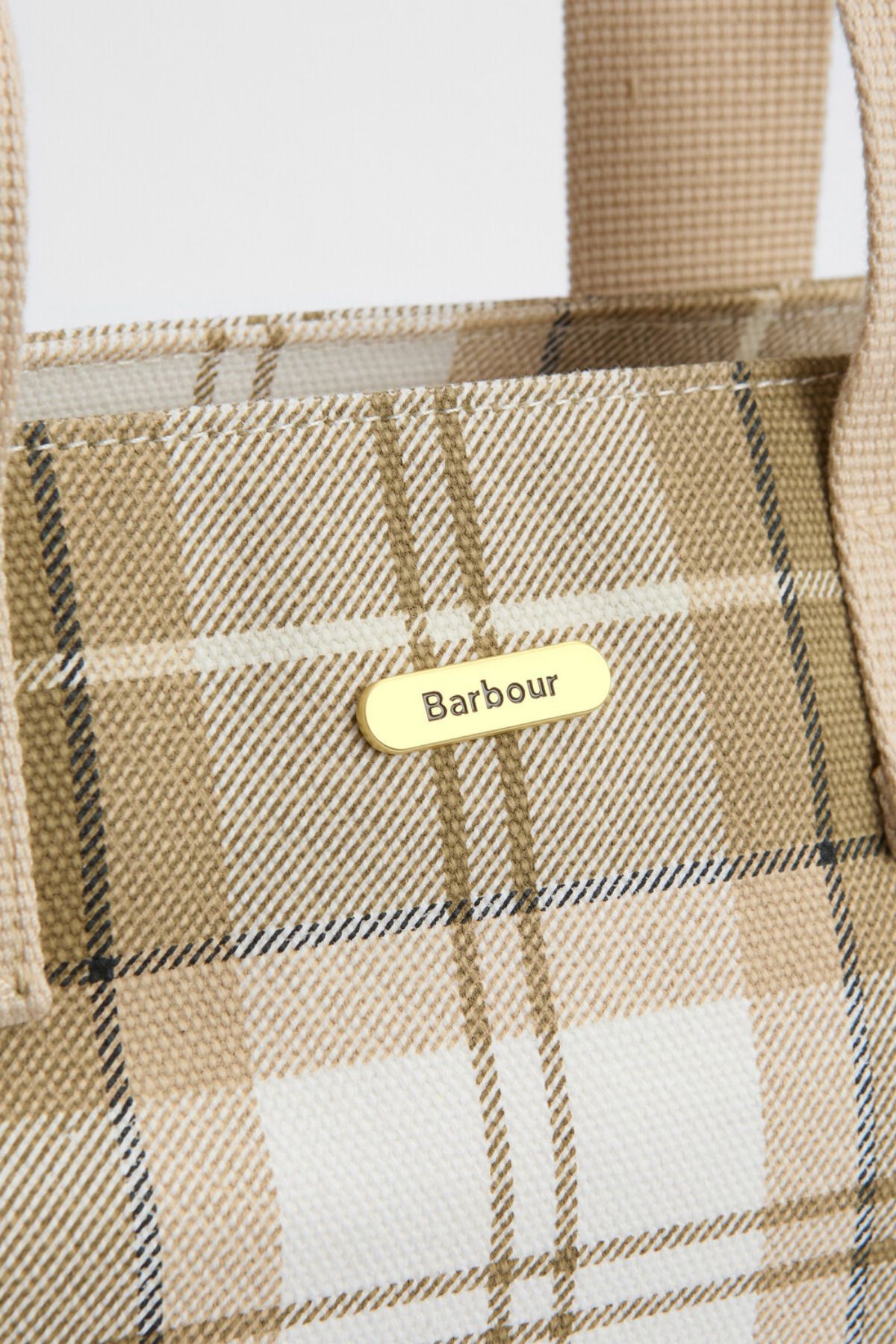 کیف شانه ای چند رنگ زنانه کیسه تارتان BE32 اورجینال Barbour