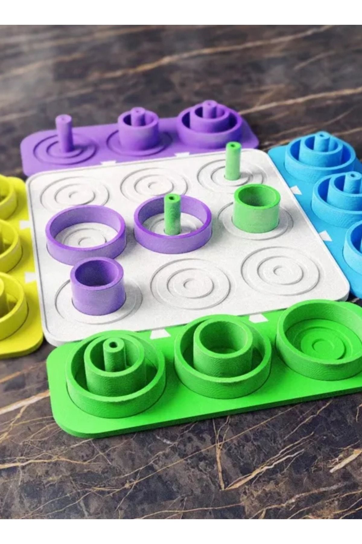 3D Brothers-Tic-Tac-Toe Rings - Ultimate Circular Strategy Game 3