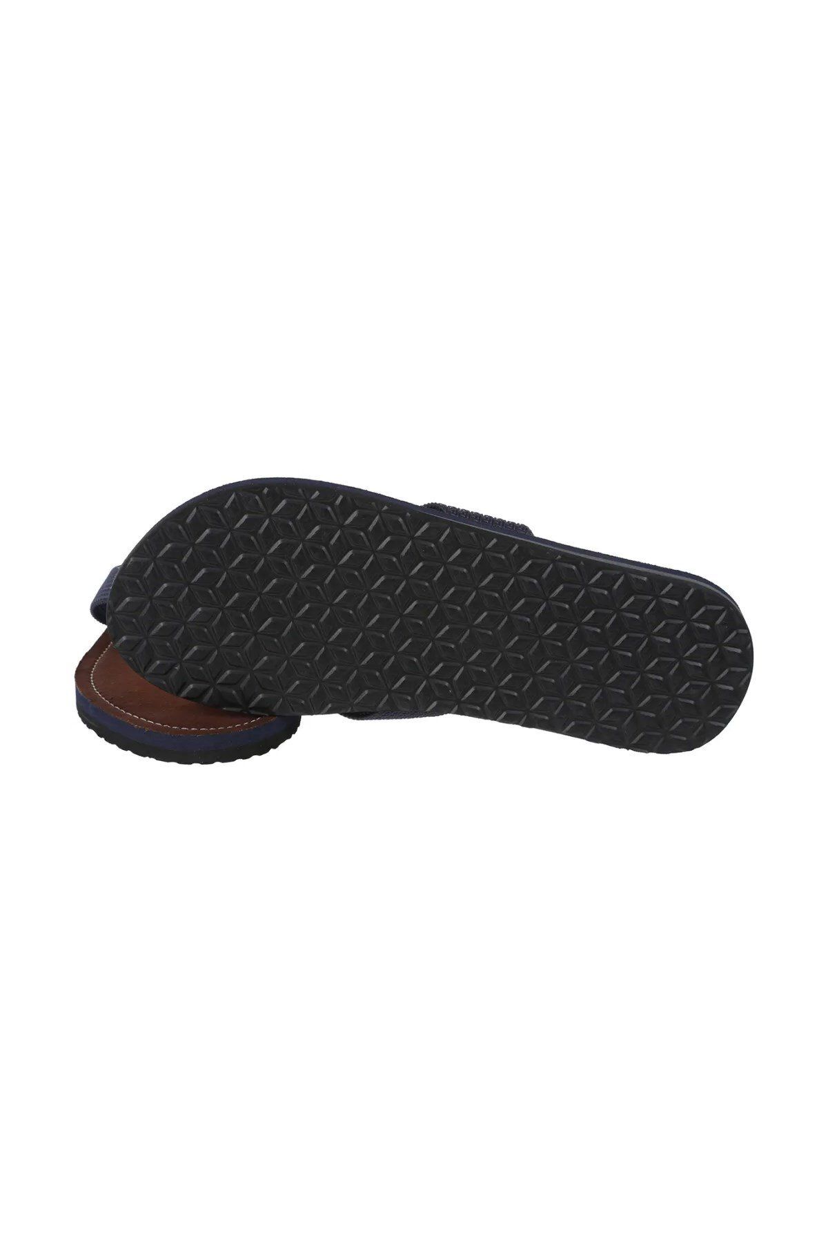 دمپایی ورزشی قرمز مردانه ساحل NY98 سرمه‌ای اورجینال Barbour