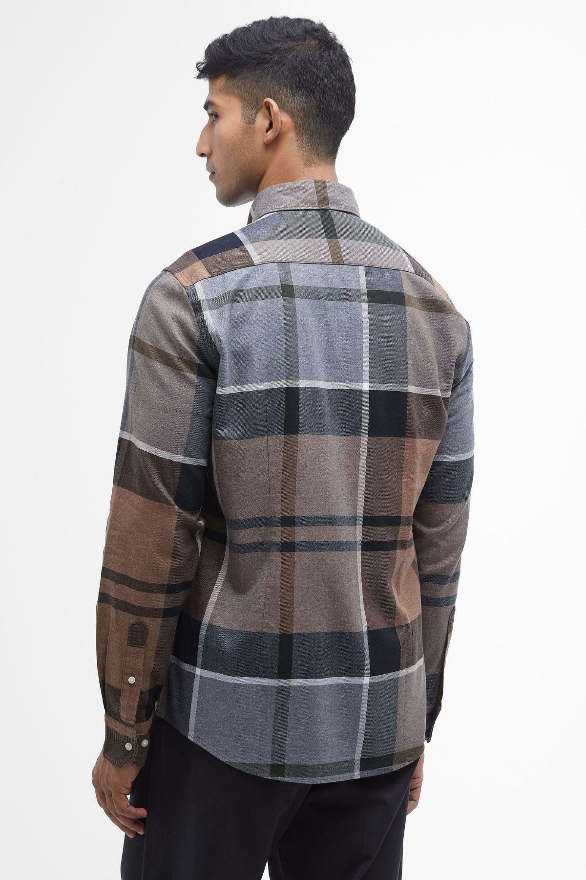 پیراهن مردانه شطرنجی آستین بلند | باربور Barbour MSH4980-T065 - تصویر 3