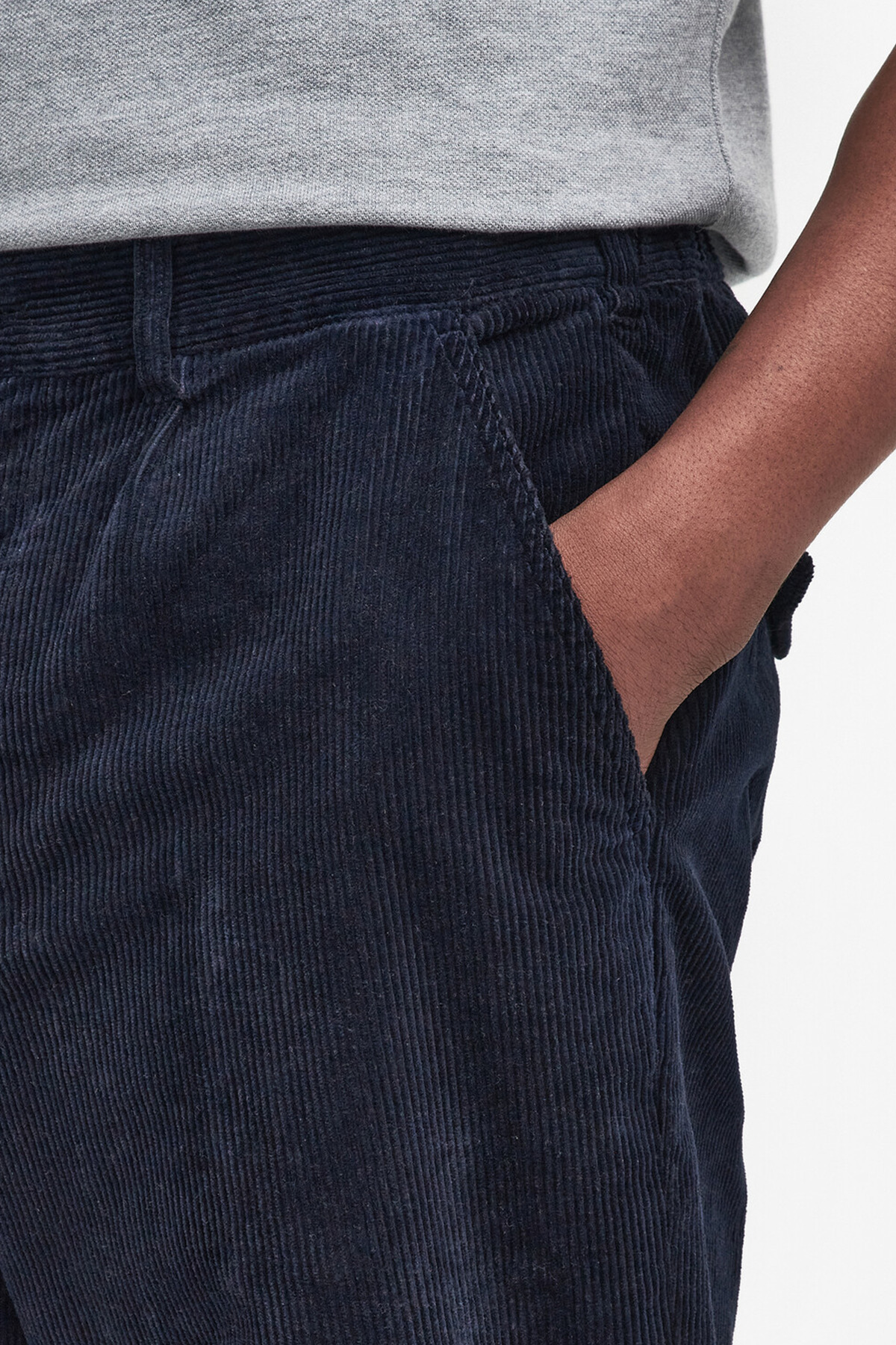شلوار مردانه راسته فاق نرمال | باربور Barbour MTR0745-Y74 - تصویر 6