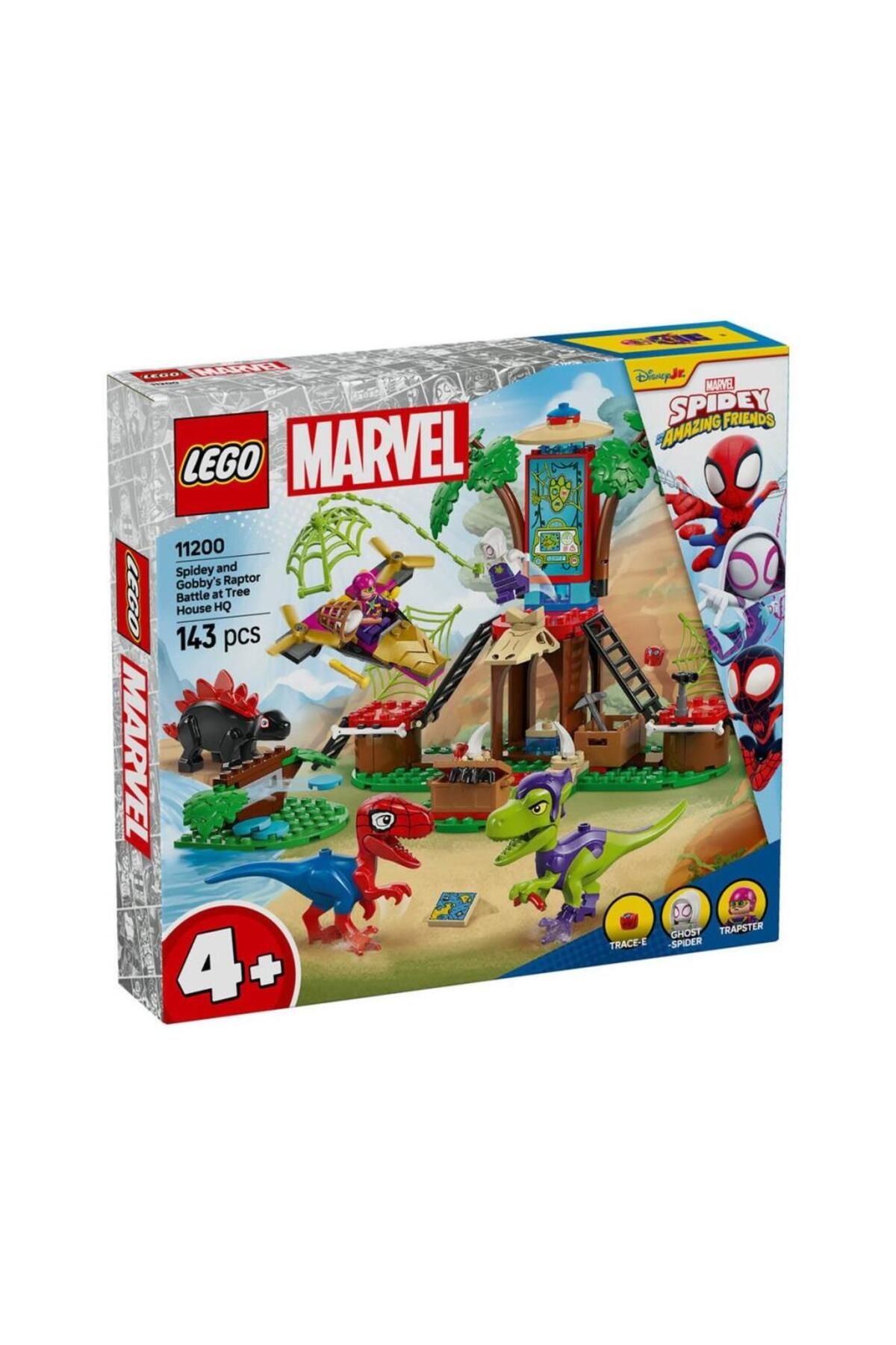 NW NessiWorld Nessiworld 11200 - Spidey Ağaç Ev Karargahında Savaş 143 parça +4 yaş