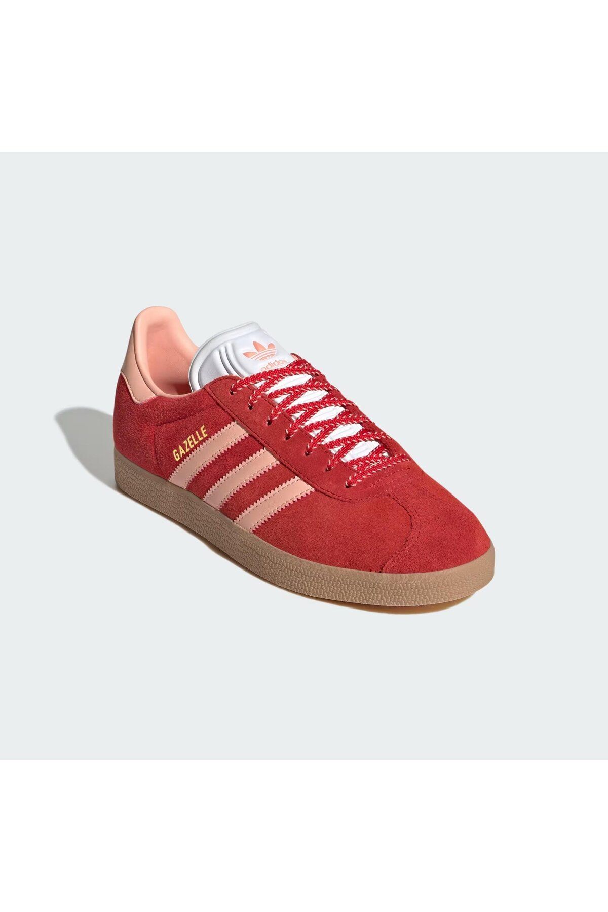 اسنیکر قرمز زنانه کفش ورزشی روزانه غازل adidas