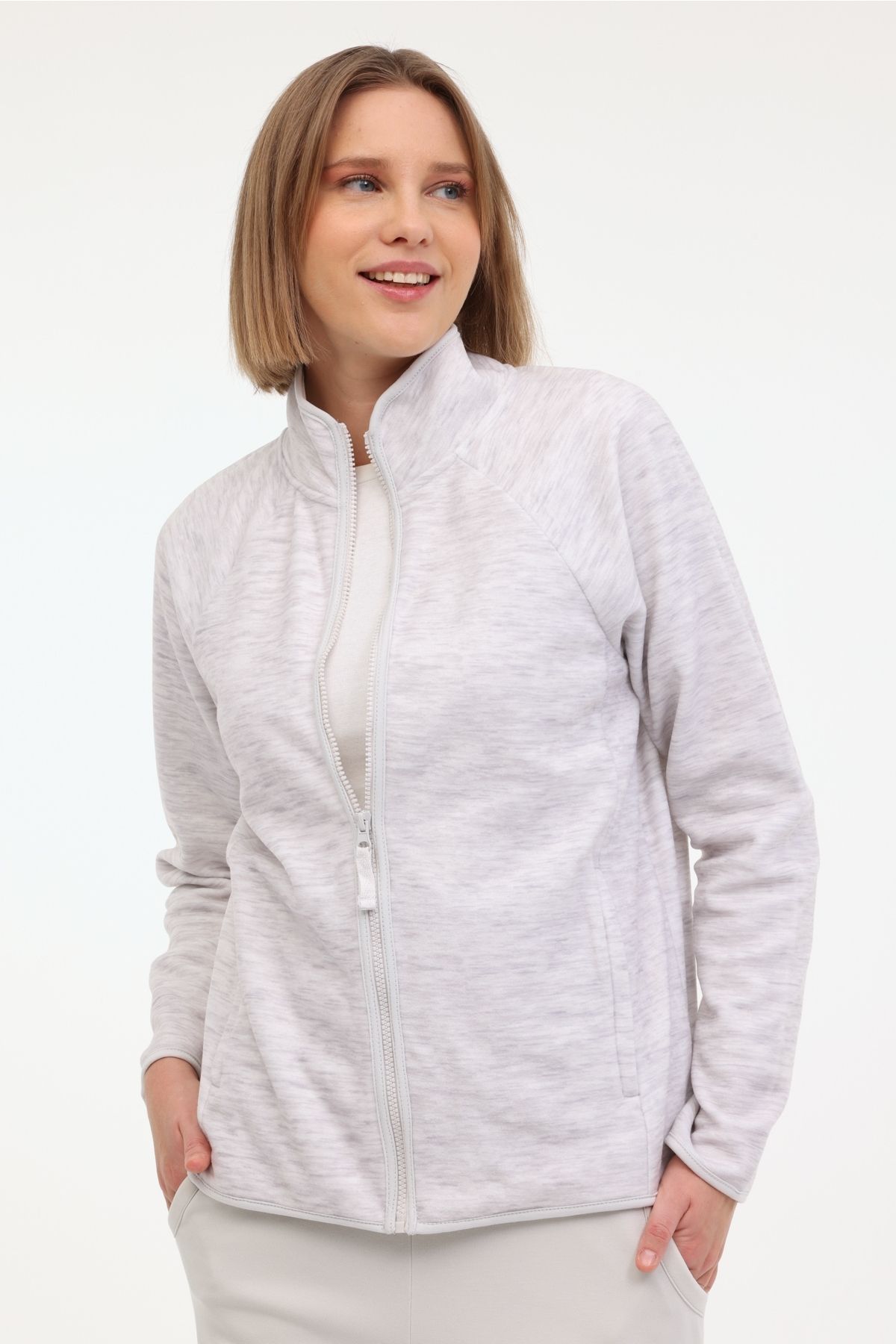 Kinetix-Wl Joyce 7Bt117 4Pr Gray Women's Fleece 1