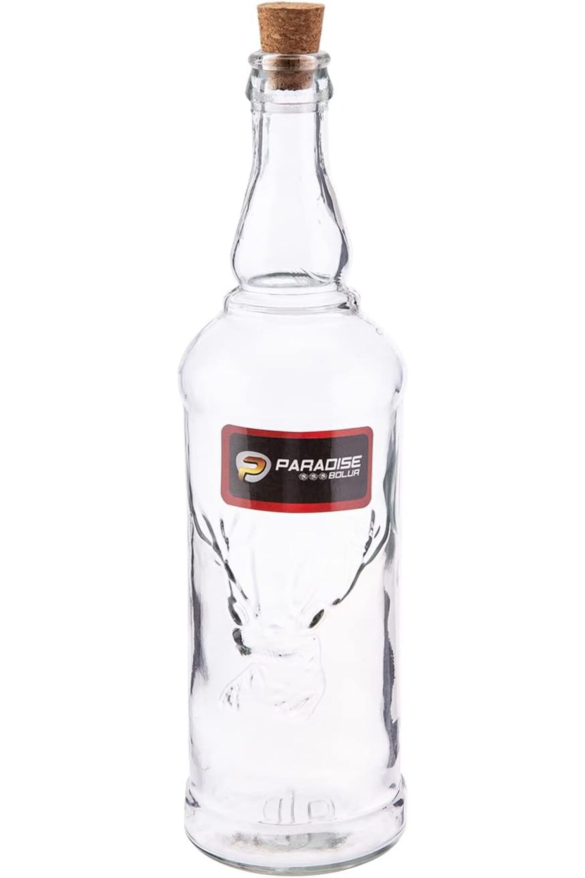 AKDC-Glass Bottle L(8CM) XW(8CM) XH(32CM) Transparent 1