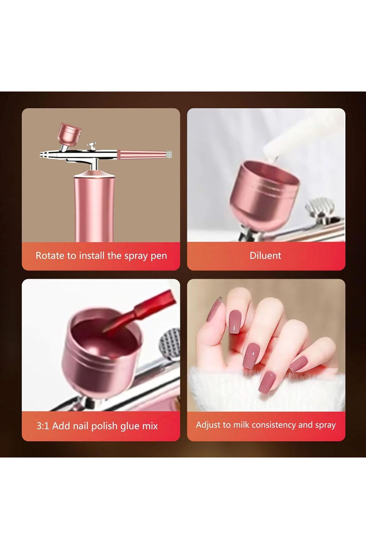 fulina-أداة تجميل الوجه المحمولة، ترطيب عميق، استخدام واسع، قابلة لإعادة الشحن عبر USB، لوضع المكياج 7