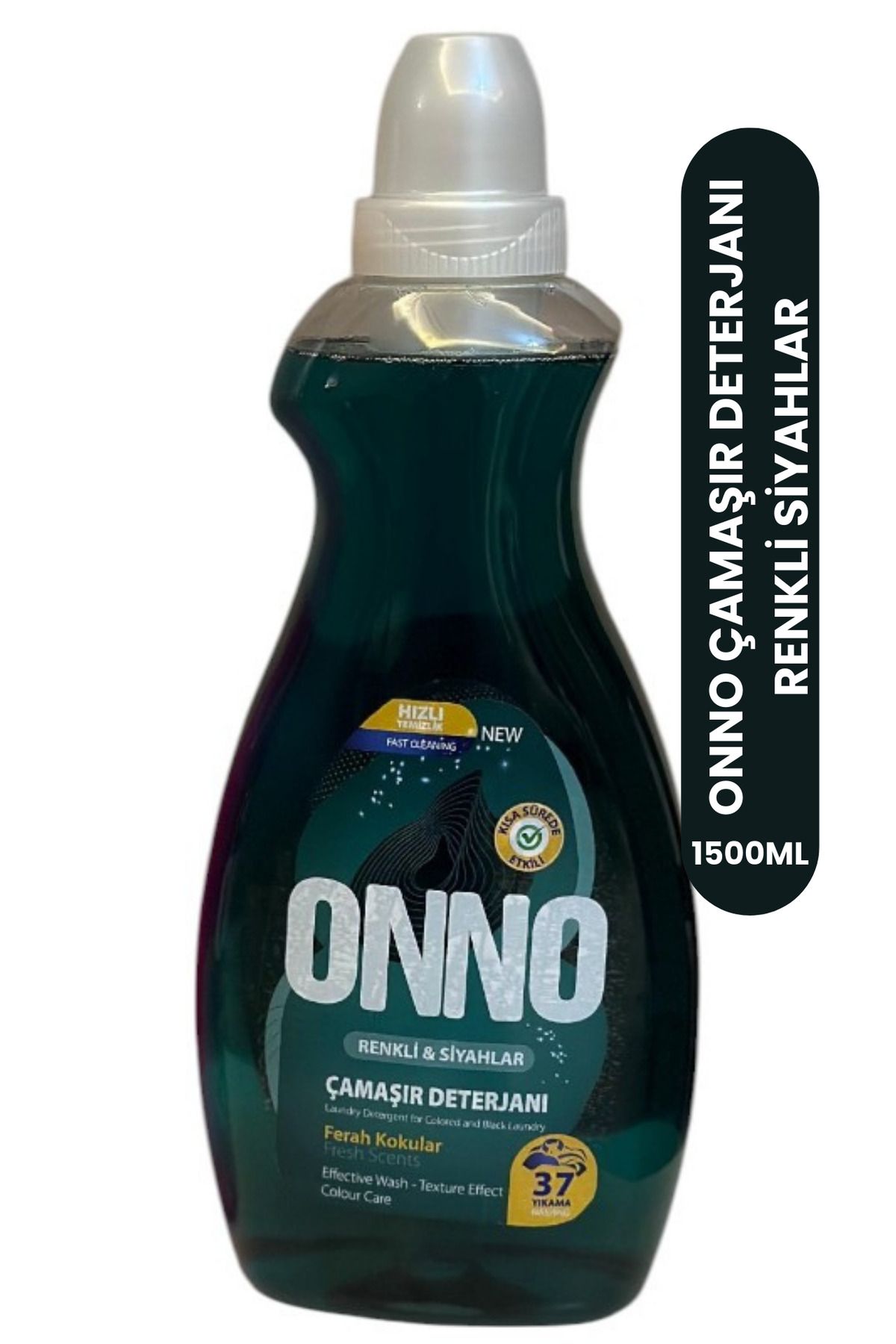 ONNO Sıvı Çamaşır Deterjanı (Renkliler-Siyahlar)1500ML