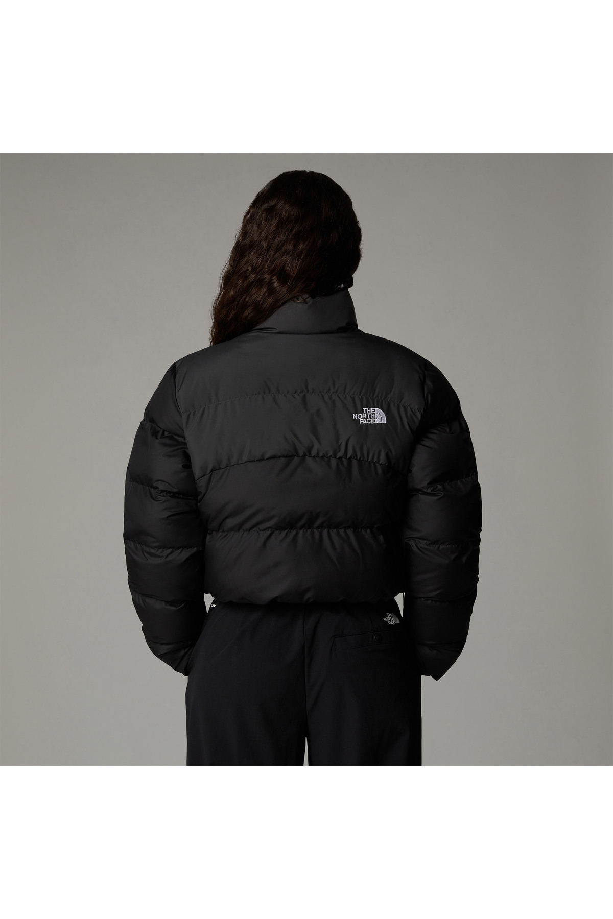 THE NORTH FACE Cropped Saikuru Kadın Siyah Outdoor Mont görsel 2