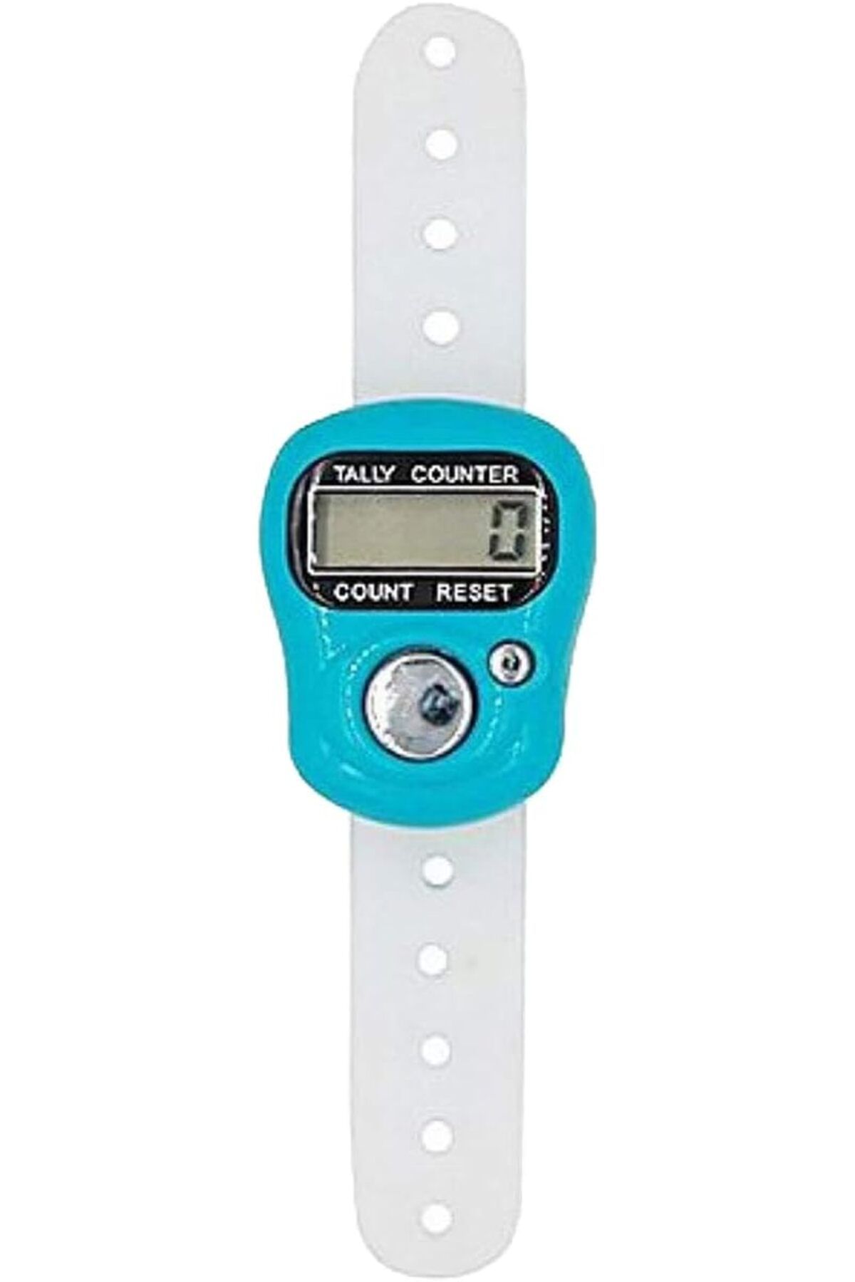 AWH-Digital Tally Counter, Mini Finger Ring LCD Clicker, Handheld Resettable Tasbeeh Counter - Blue 4