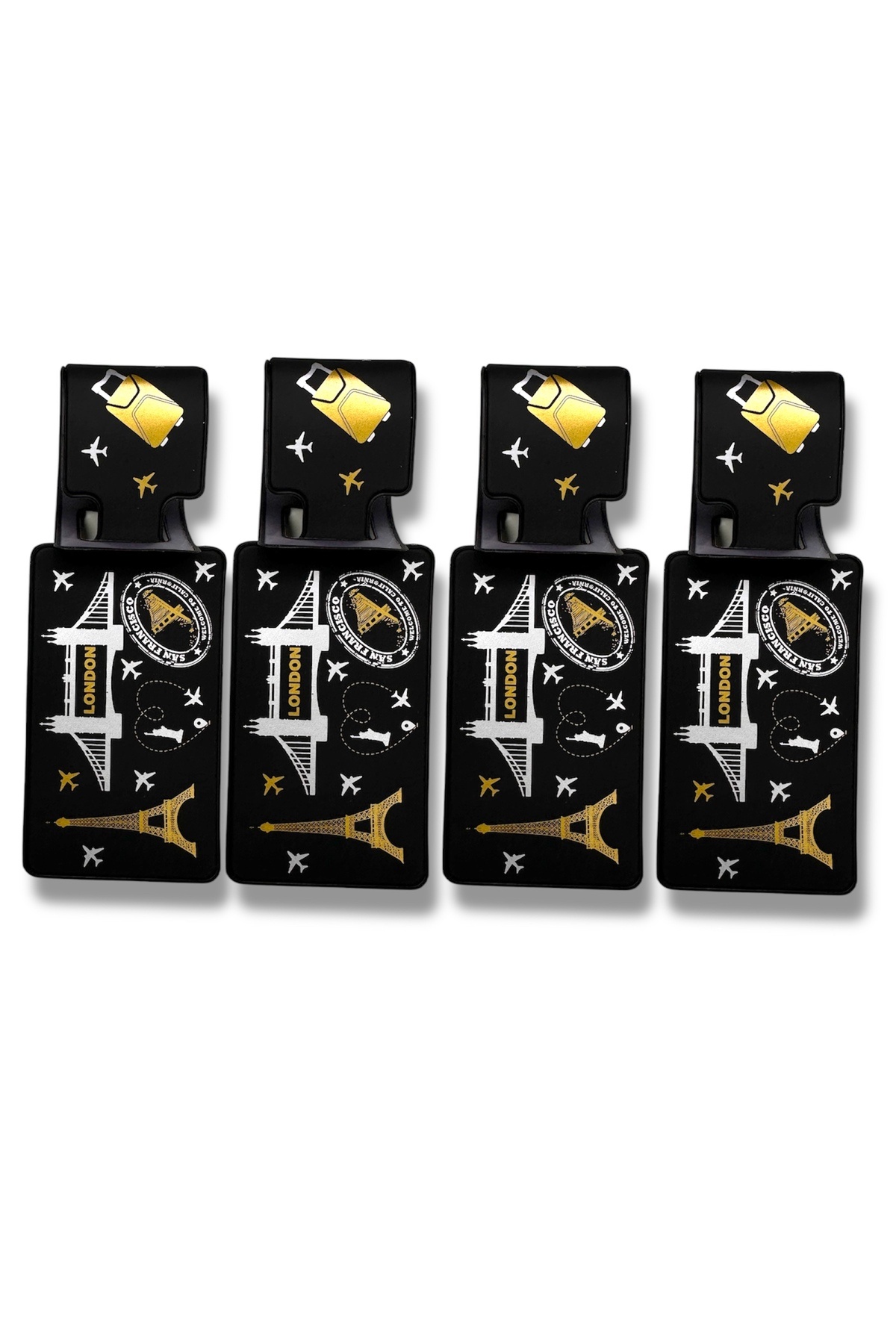 4 Suitcase Names 4 Suitcase Labels Bag Accessories Bag Names Suitcase Labels