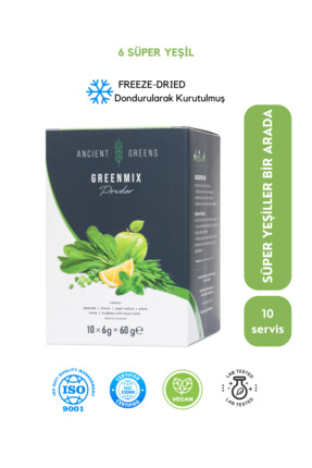 Ancient Greens Green Mix I Bitkisel Yeşil Karışım 10x5g