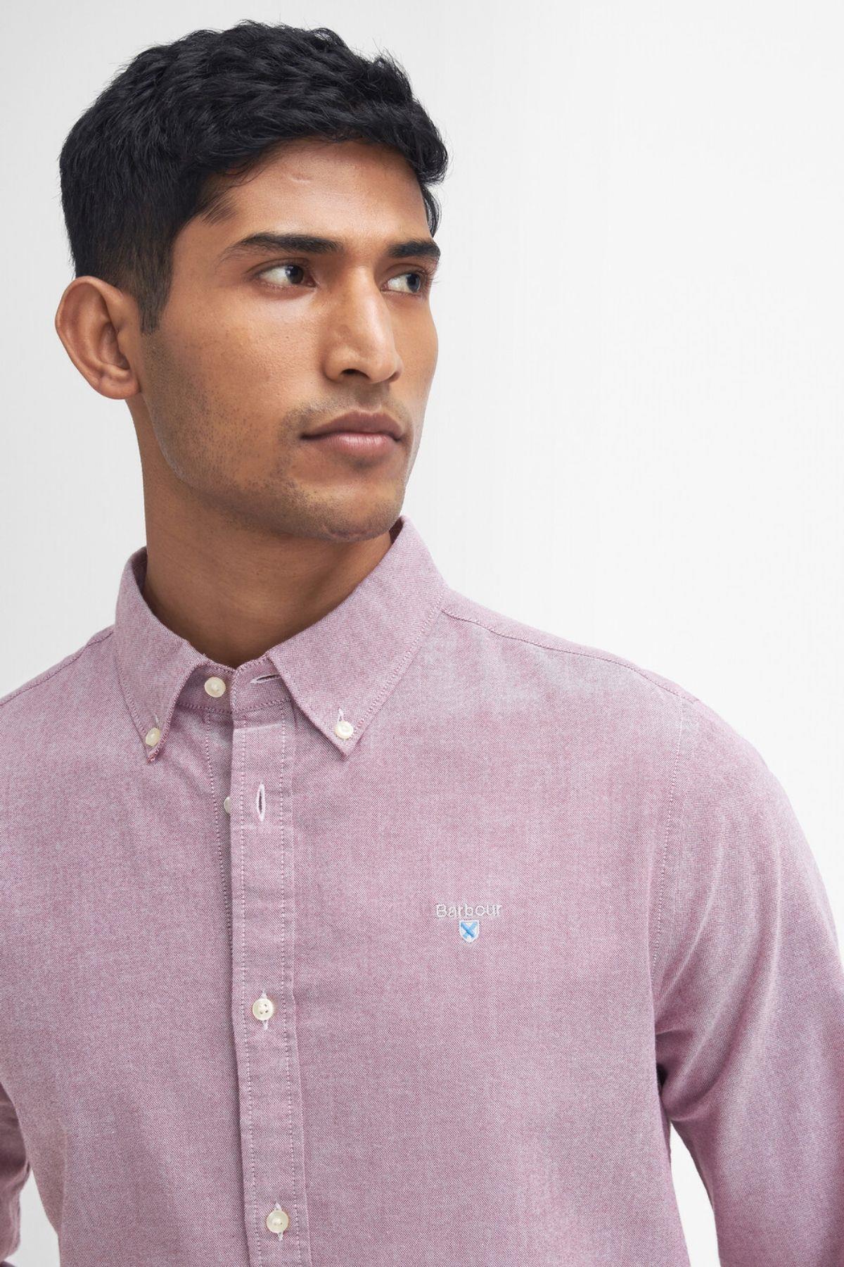 پیراهن مردانه راسته آستین بلند | باربور Barbour MSH5301-RE44 - تصویر 4