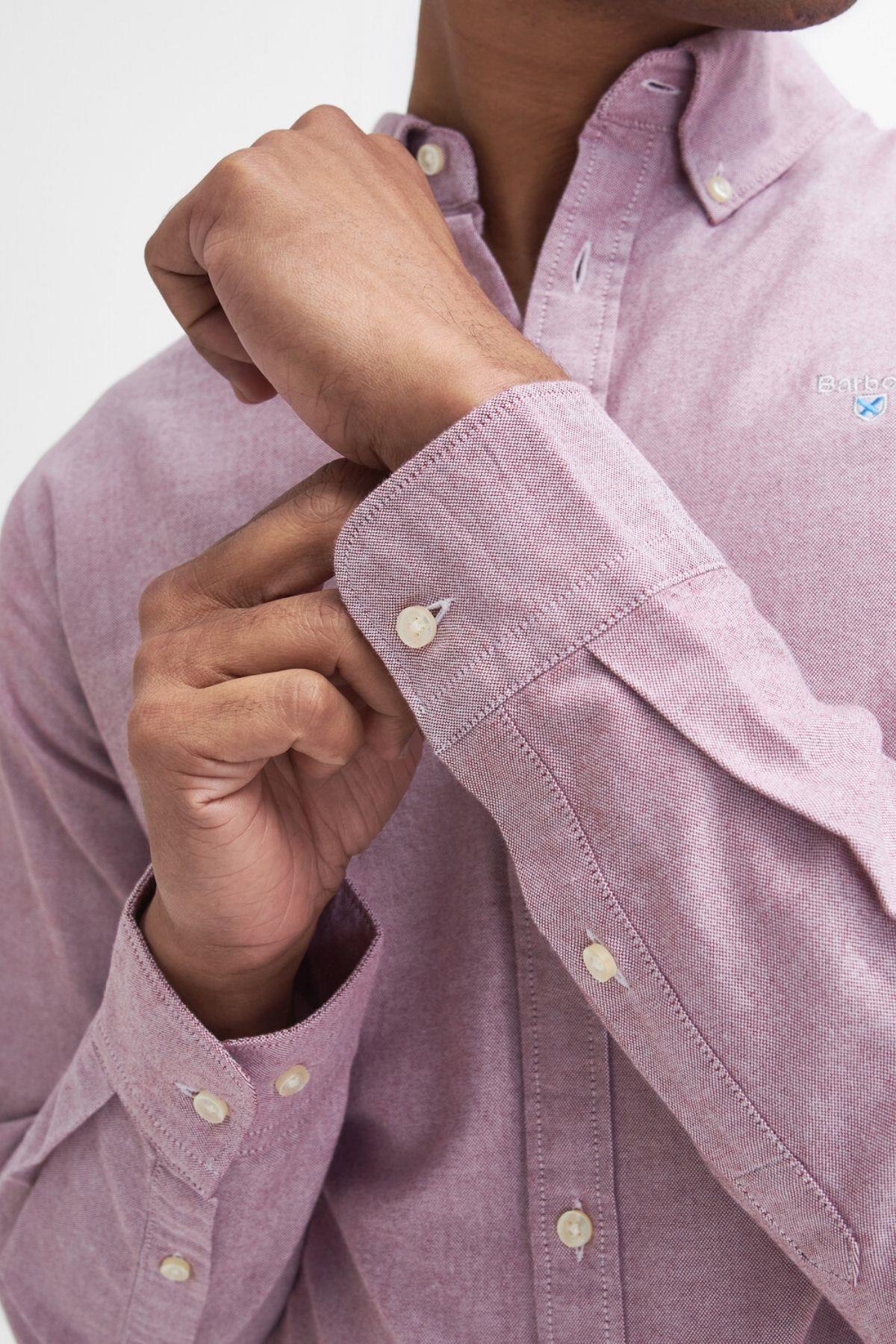 پیراهن مردانه راسته آستین بلند | باربور Barbour MSH5301-RE44 - تصویر 8