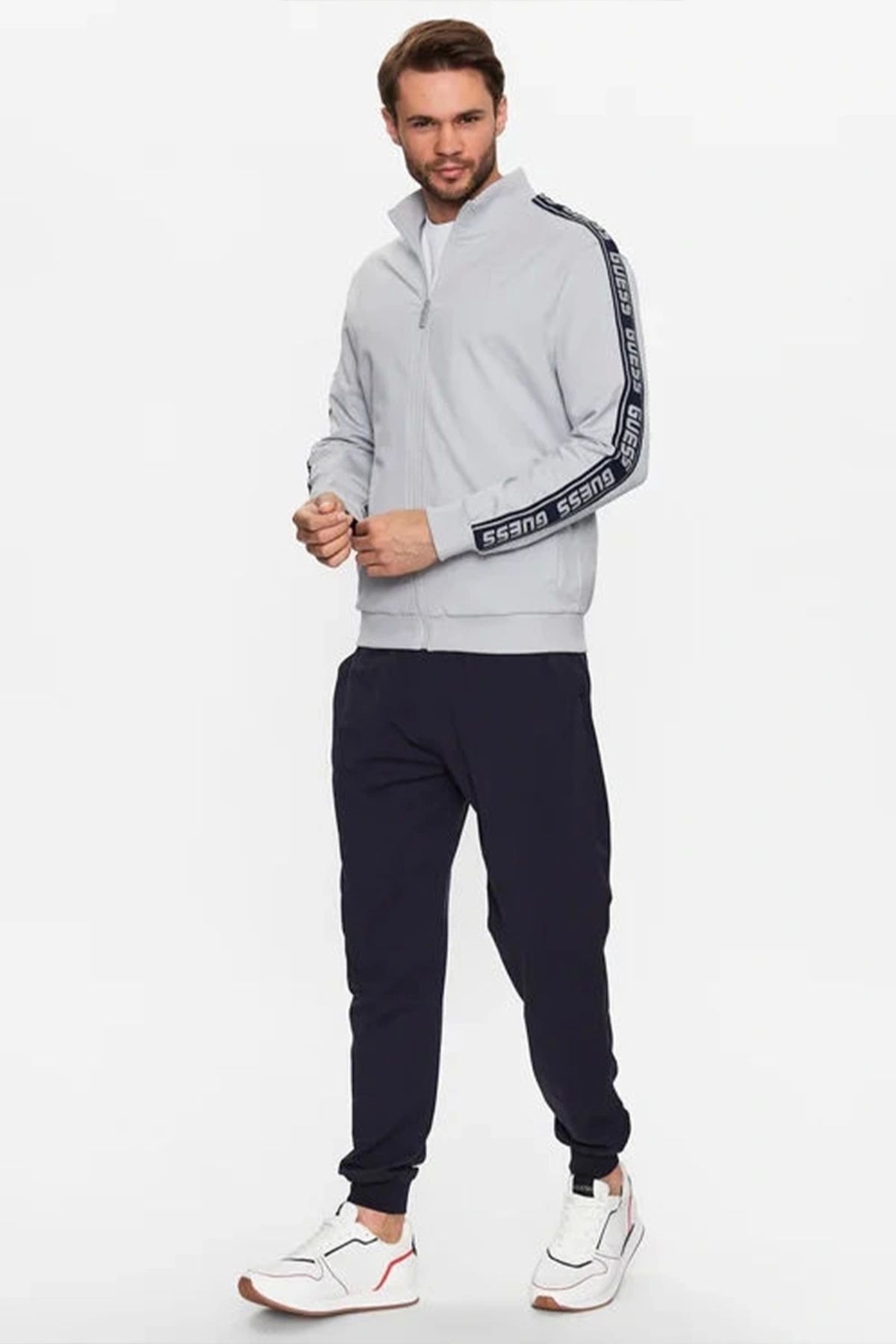 زیپ کامل جدید ARLO SWEATSHIRT Guess