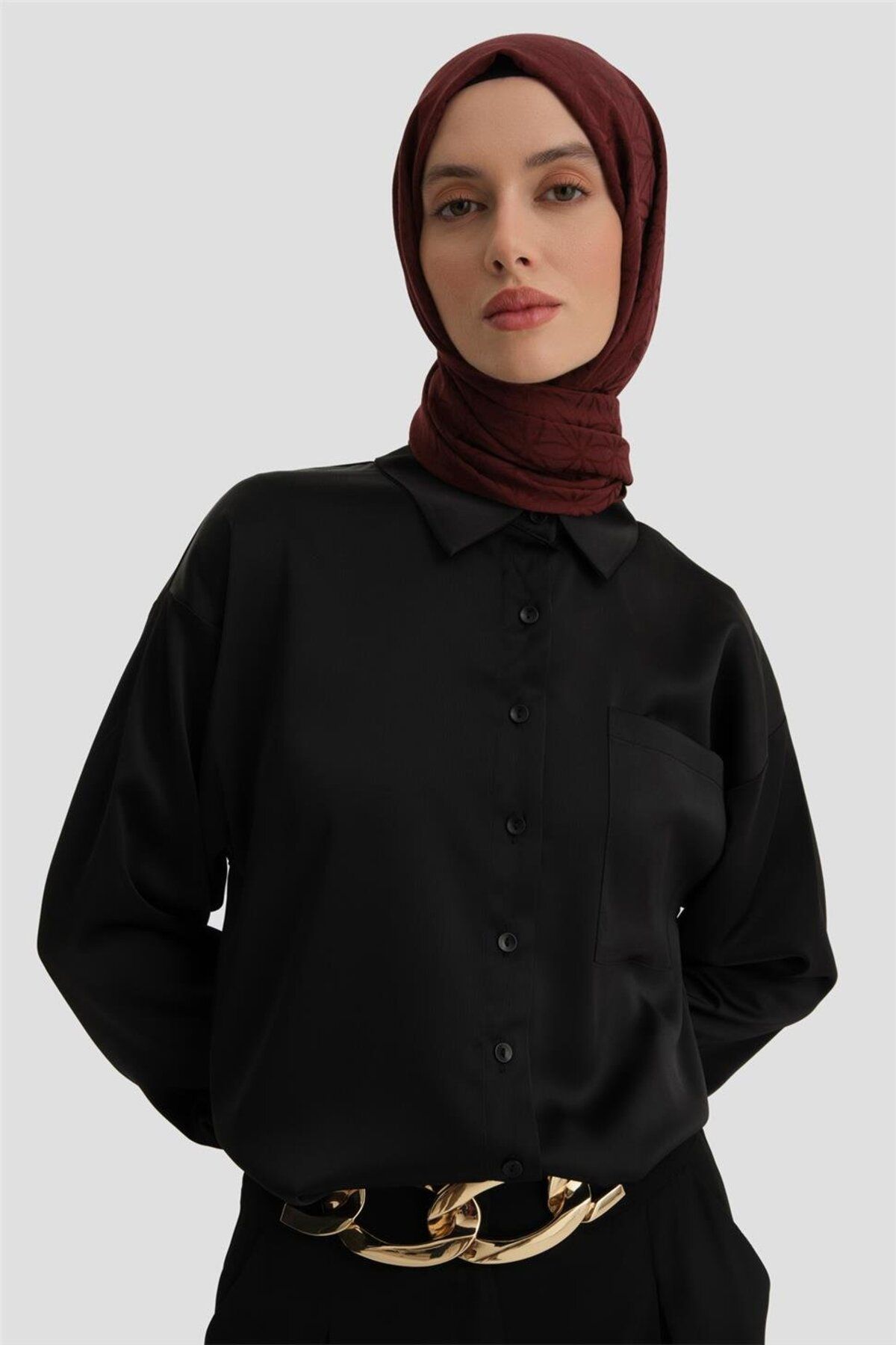 پیراهن پوشیده مشکی اصلی سیاه اورجینال Armine
