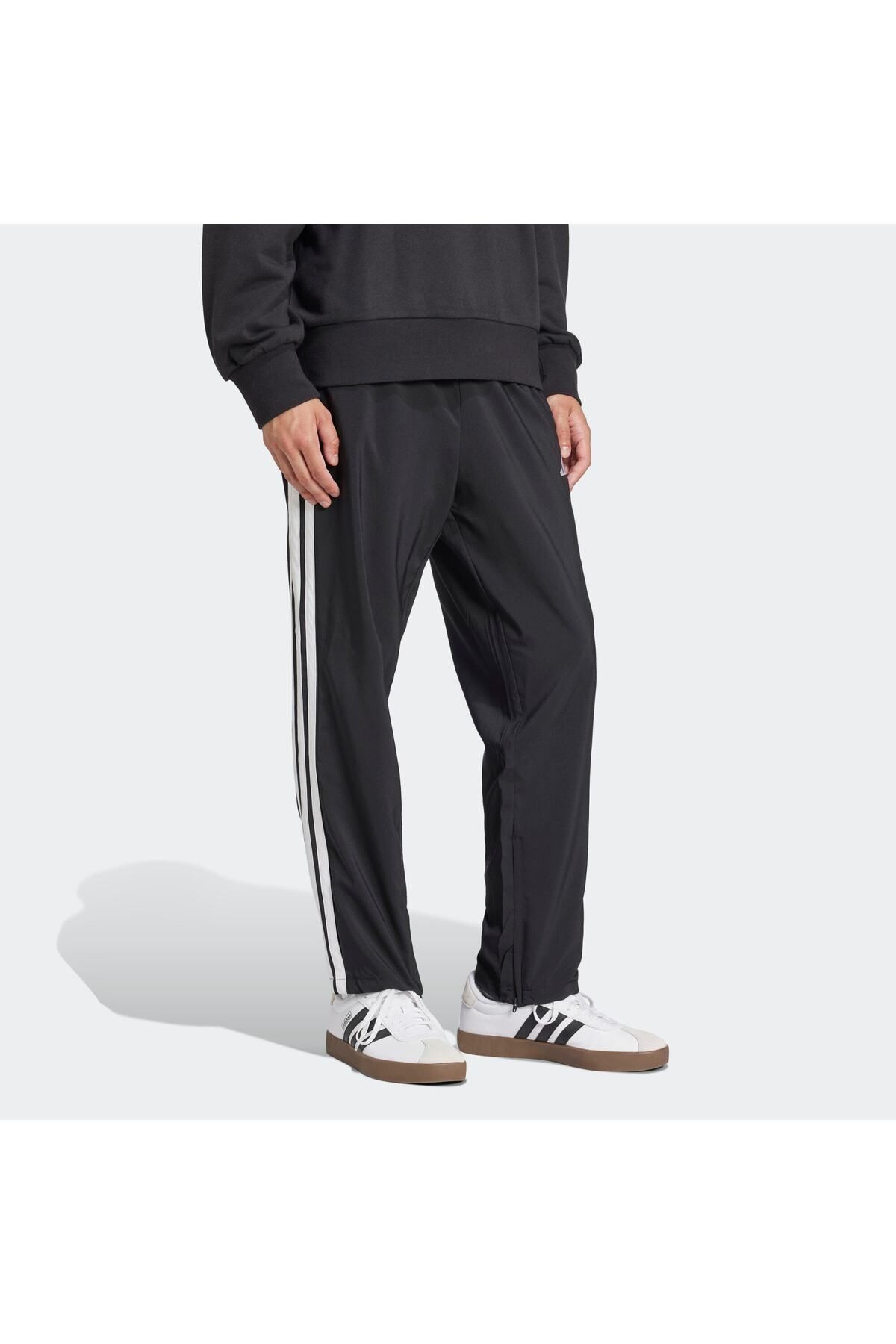 adidas-Essentials 3-Stripes Stanford Open Hem Sweatpants 3