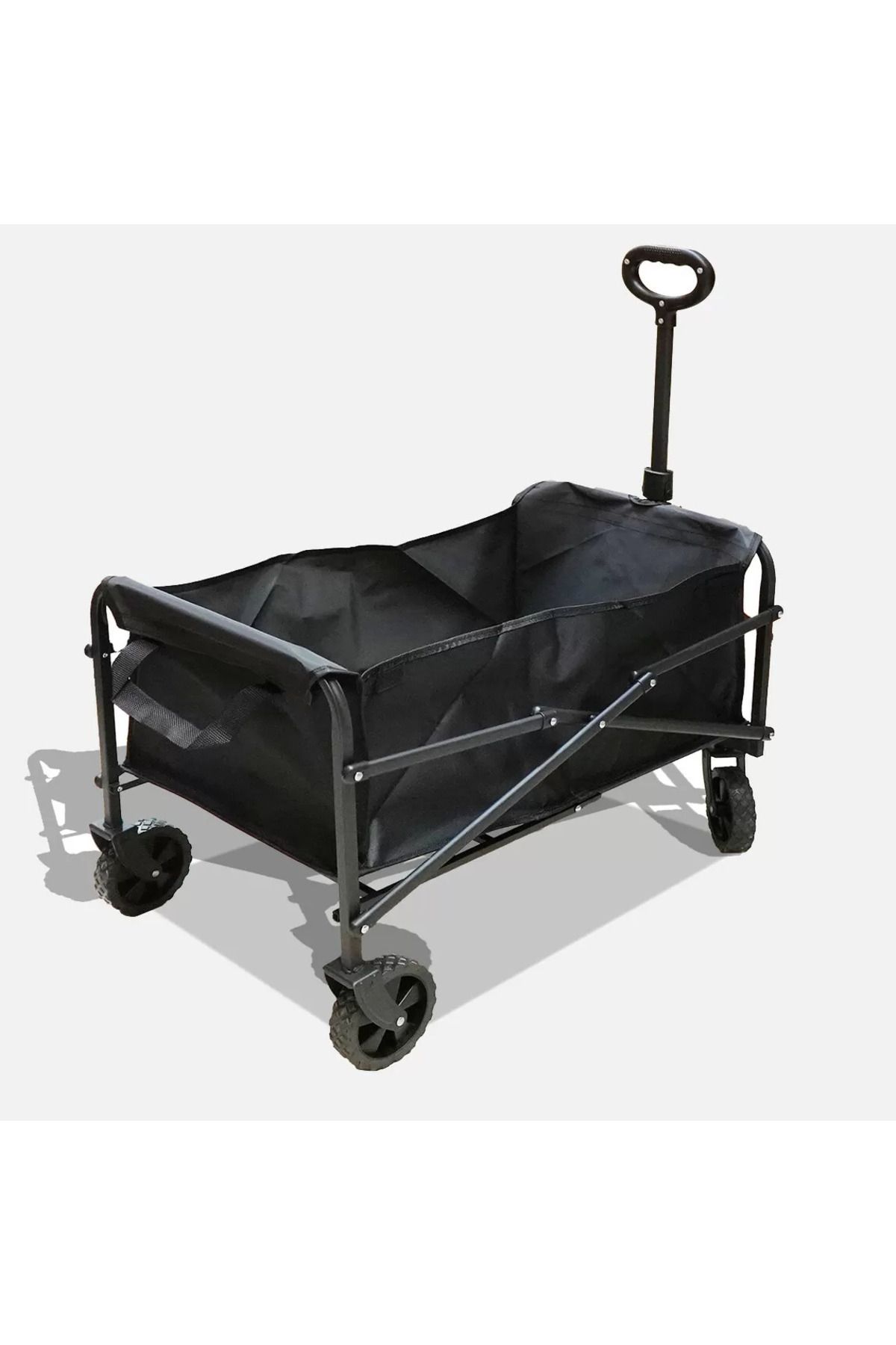 DLC Katlanır Taşıma Arabası Siyah (60 kg Taşıma Kapasiteli)