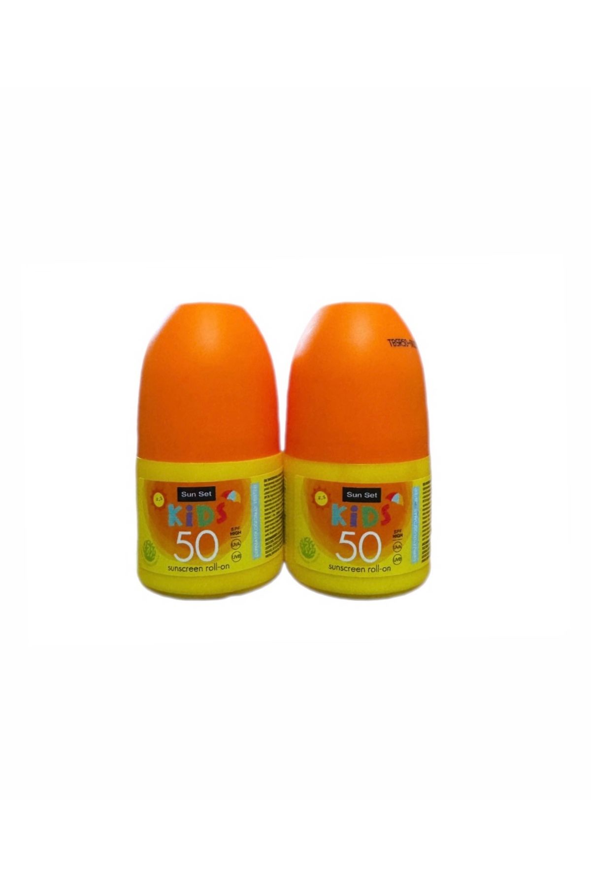 SUN-SETS SUNSET Kids Spf 50 Roll-on 50 MI 2 Kutulu Avantajli Set | Bebekler Ve Çocuklar Için