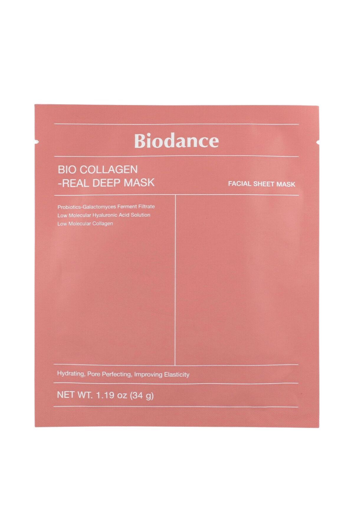 Other Biodance Bio-collagen Real Deep Mask, 34 G - Masca De Fata Cu Colagen - One Size