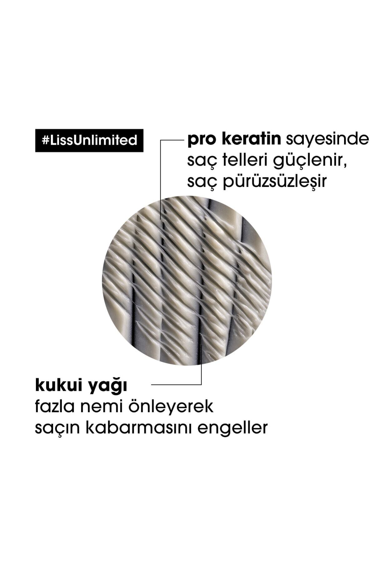 Liss Unlimited Düzleştirici Etkili Saç Maskesi 500ml — blondi — تصویر 6 از 8