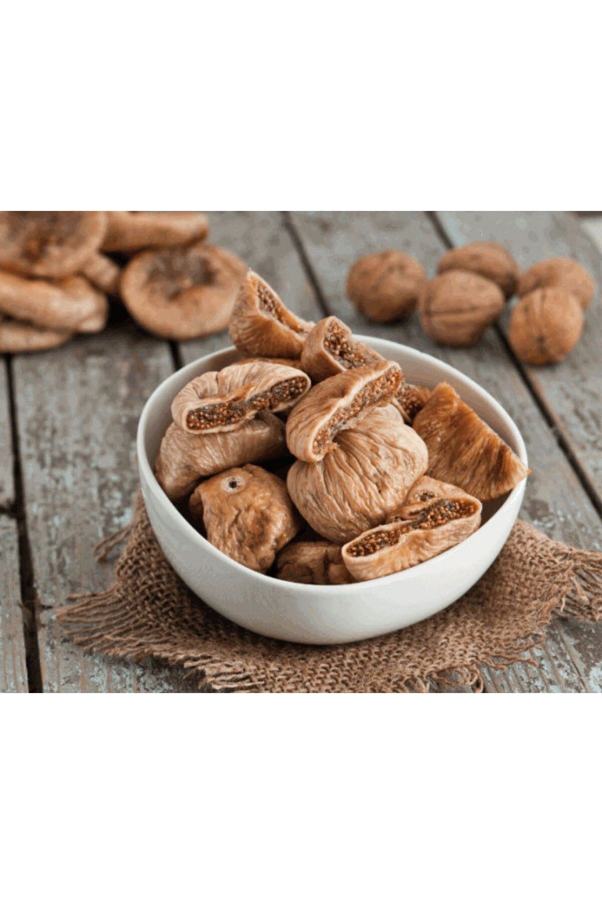 DNZ naturel Incir Kurusu - Aydın Dağ Inciri - Yeni Mahsul Kuru İncir 400 Gr.