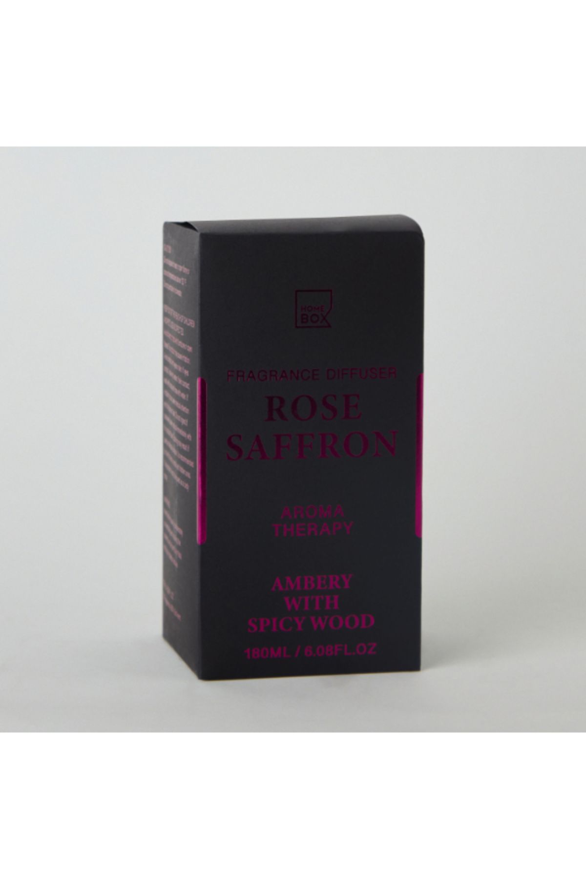 Home Box-Abbey Something in the Dark Rose Saffron Reed Diffuser 180 ml 5