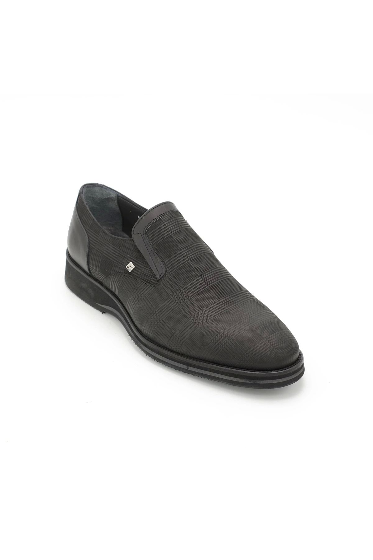 Fosco-3130 Fosco Men's Shoes - Black Nubuck and Eva 1