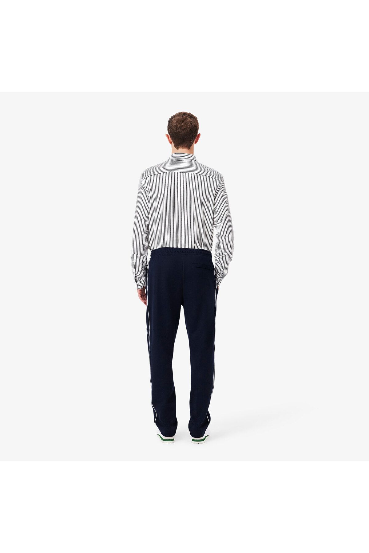 شلوار گرمکن آبی مردانه لباس مناسب راه شش Lacoste