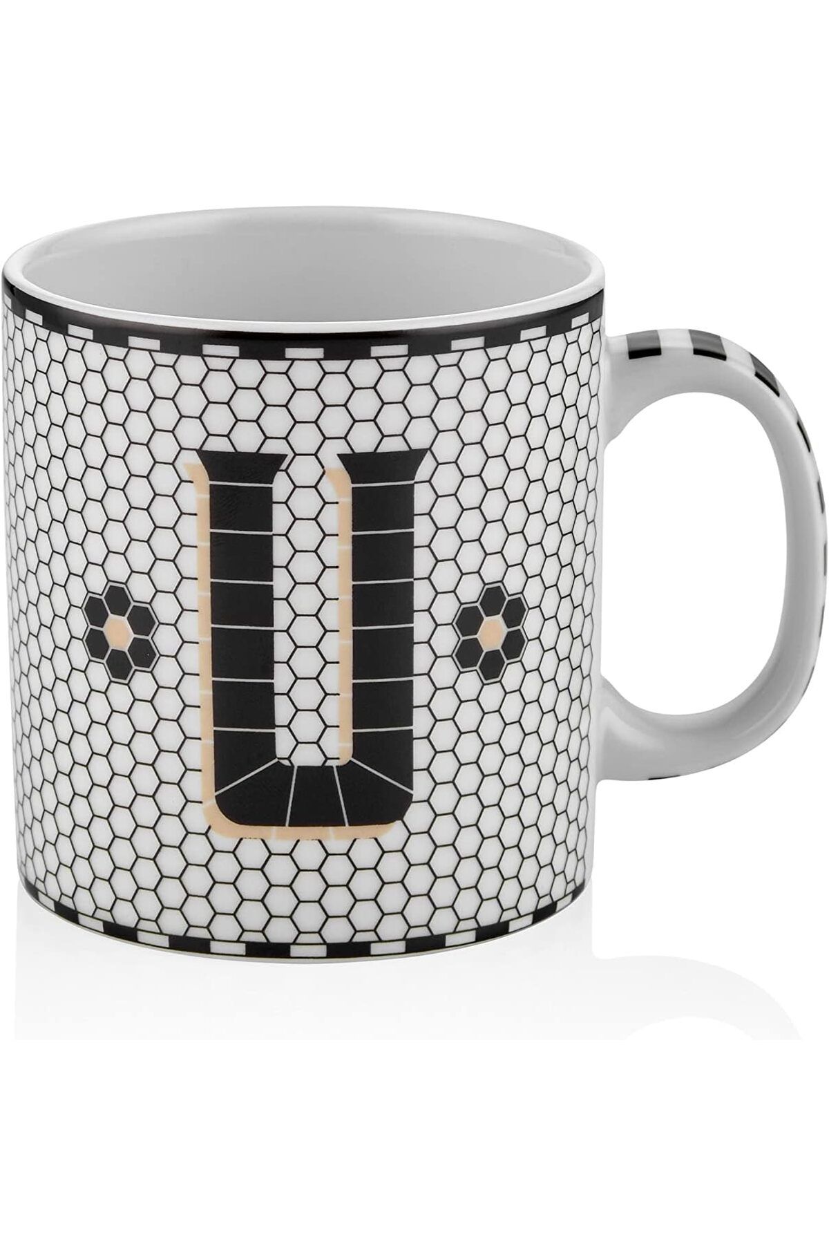 LUXE-Mia Monogram Mug U 1