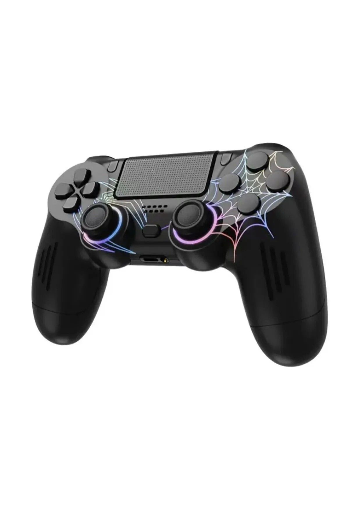 Aırstorr Airstorr  PS3/PS4/PC Uyumlu Joystick RGB Desenli Işıklı Çift Motor Bluetooth Oyun Konsol Uyumlu