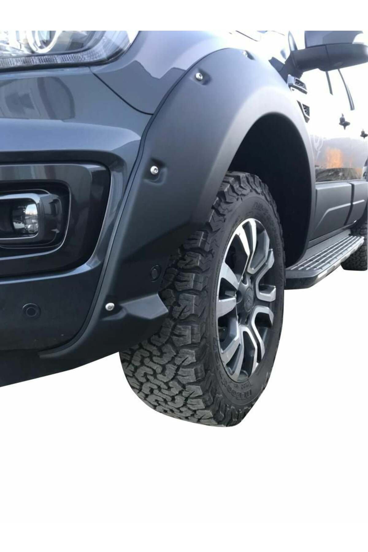 EFL Ford Wildtrack 2019 Sensörlü Çıkıntılı Civatalı Çamurluk Kaplama Dodik