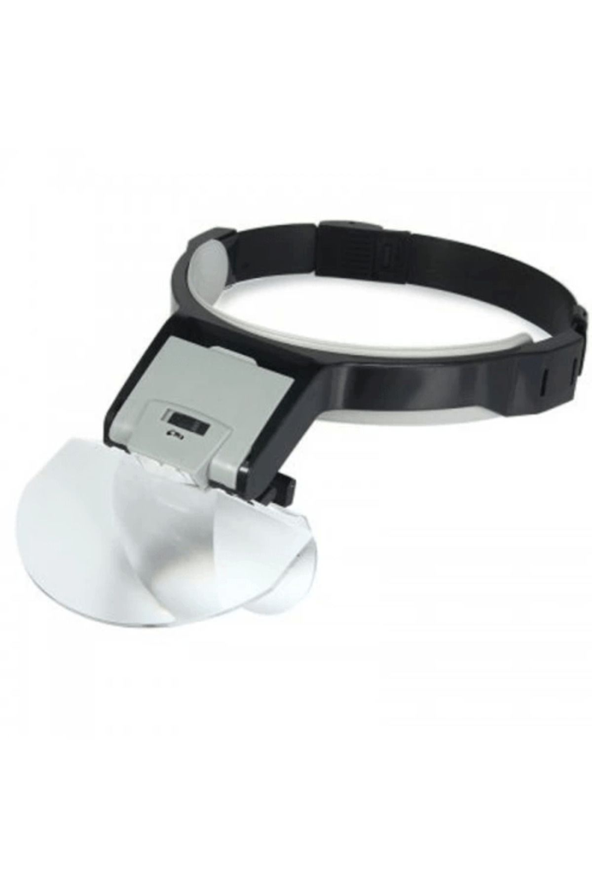 OEM - Lens Takmalı 5 Lenslı , Led Lambalı Şapka Tip Büyüteç ( Lisinya )