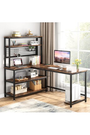METMOBSAN L tipi Yeni Nesil Oyuncu Çalışma Bilgisayar Masası