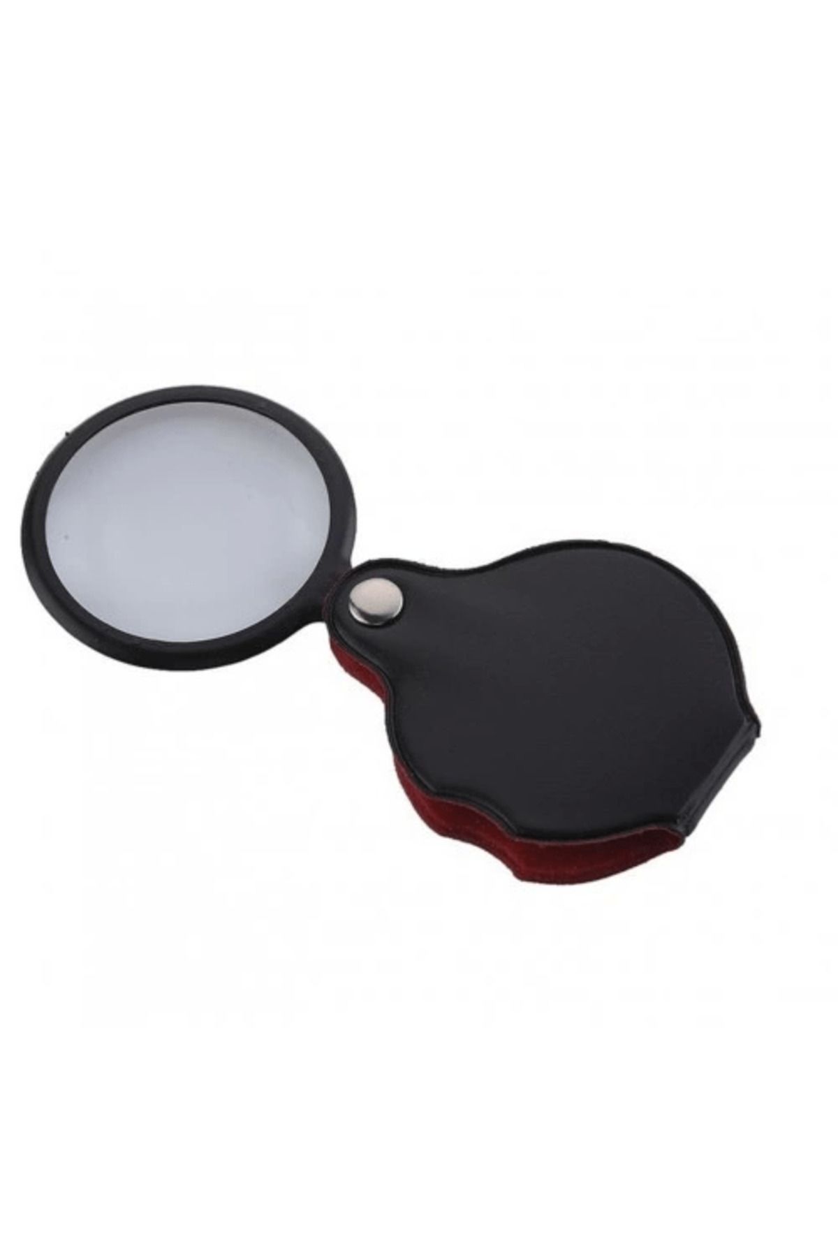 OEM -5x-50mm-mini Büyüteç,cepte Taşınan,optik Lens Katlanabilir Deri Kaplama-xx1051 ( Lisinya )